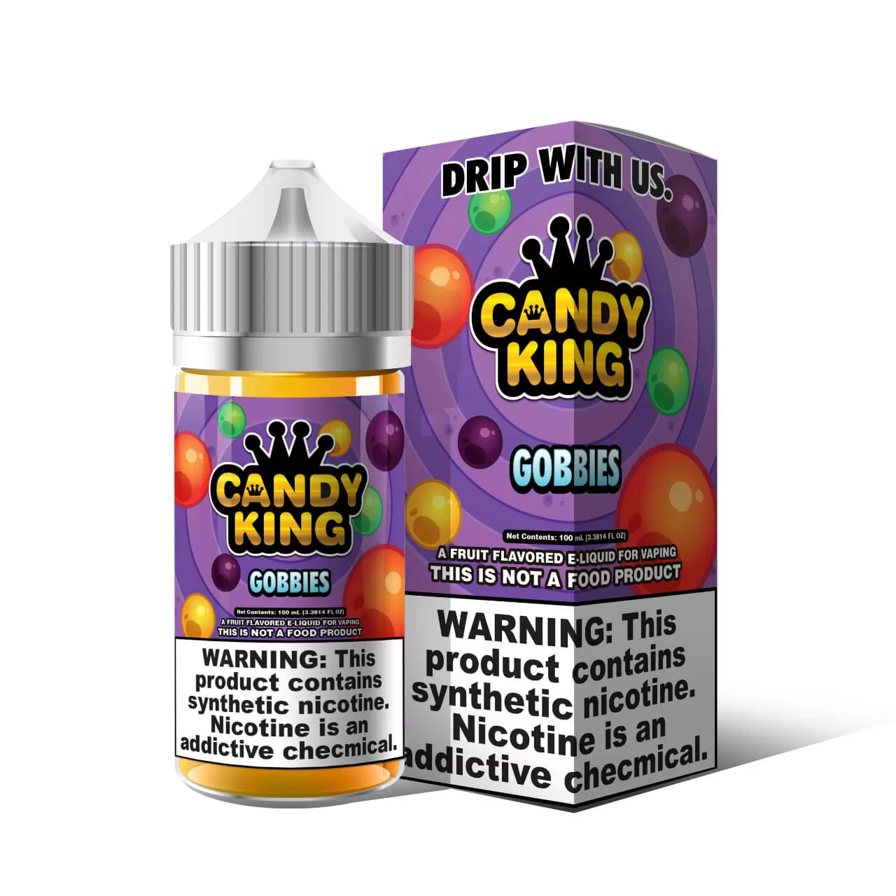 Candy King Gobbies 100ml E-Juice Candy King Gobbies 100ml E-Juice