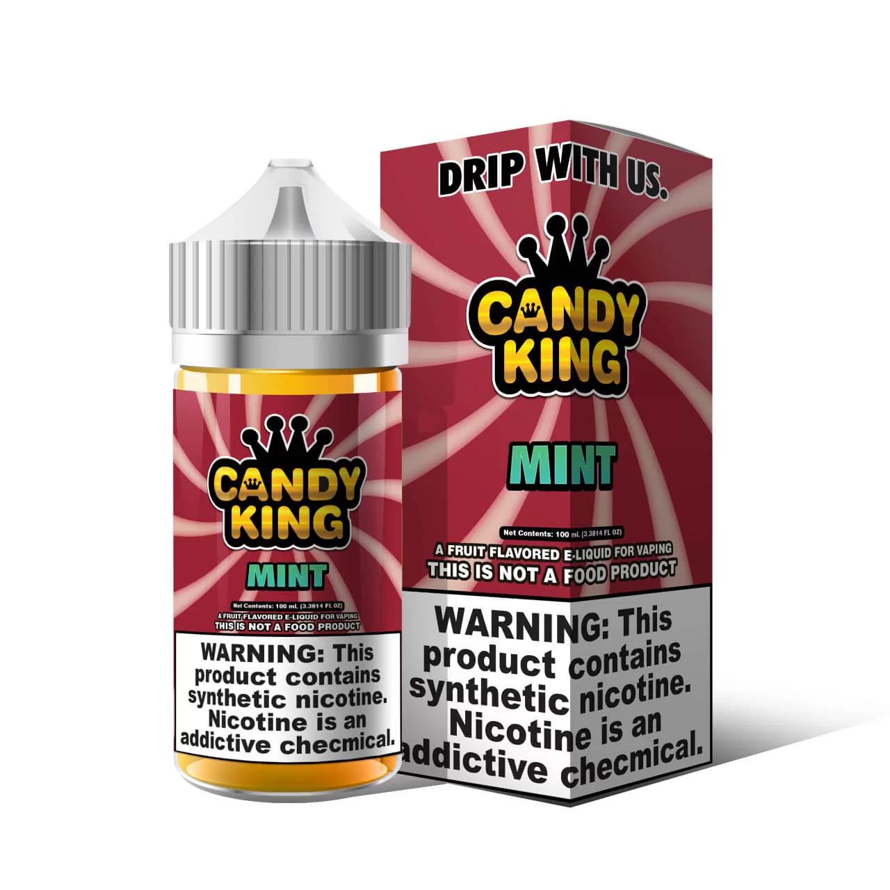 Candy King Mint 100ml E-Juice Candy King Mint 100ml E-Juice