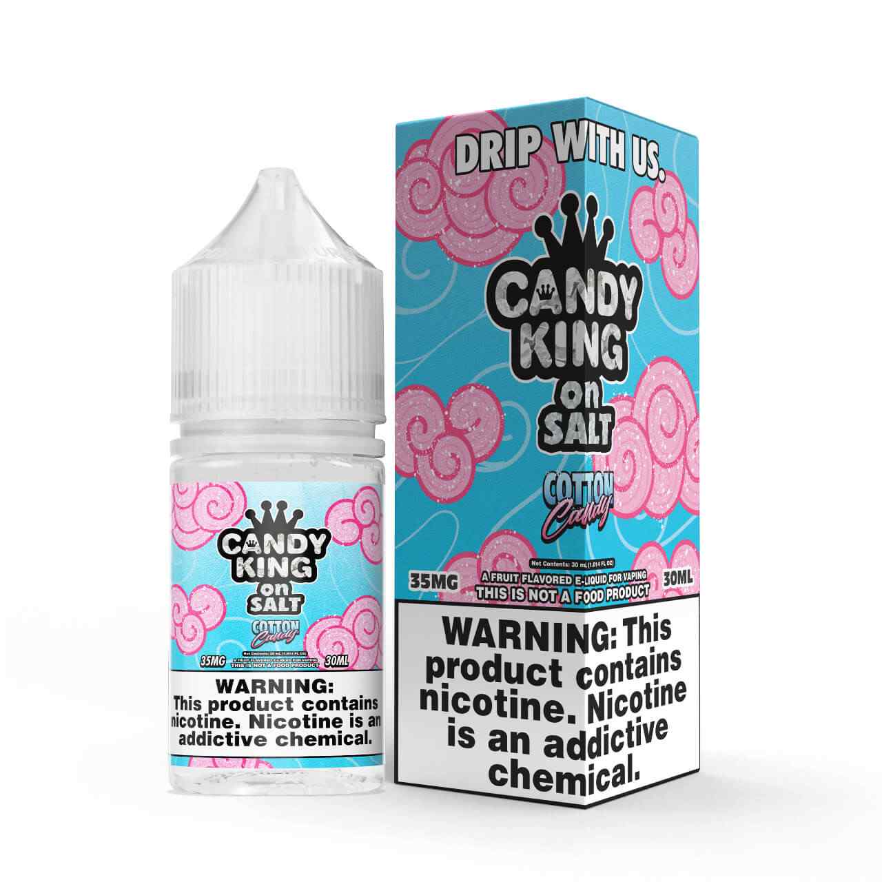 Candy King on Salt Cotton Candy 30ml E-Juice