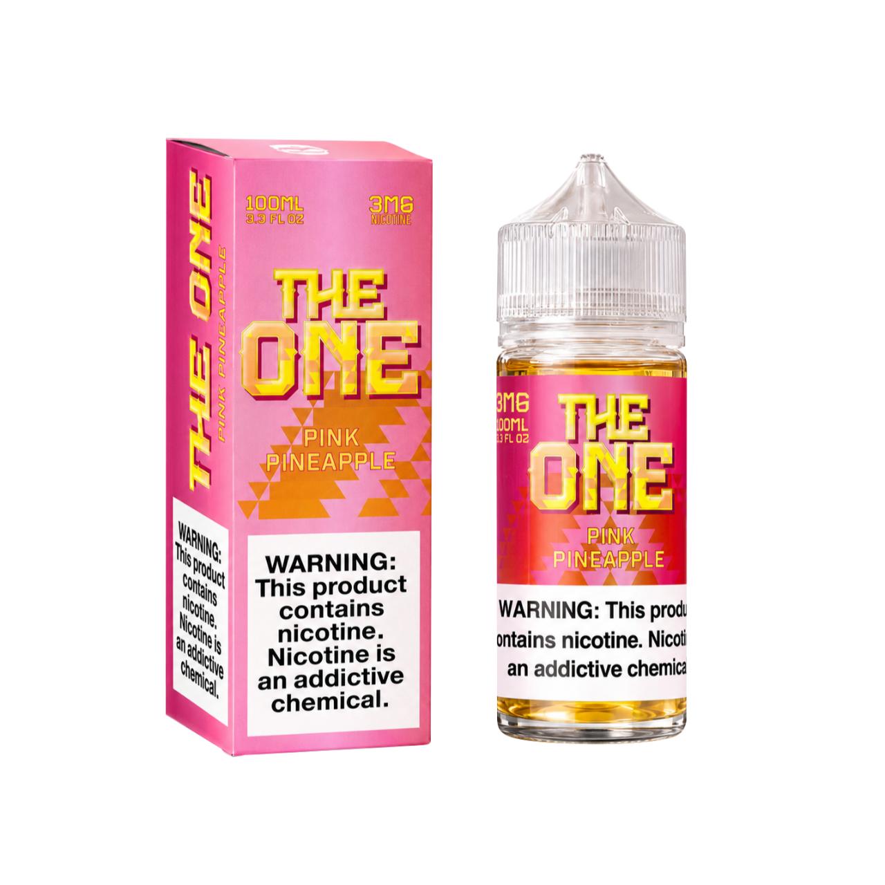 The One Pink Pineapple 100ml E-Juice 3mg The One Pink Pineapple 100ml E-Juice 3mg