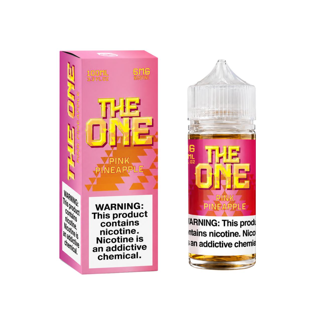 The One Pink Pineapple 100ml E-Juice 6mg The One Pink Pineapple 100ml E-Juice 6mg
