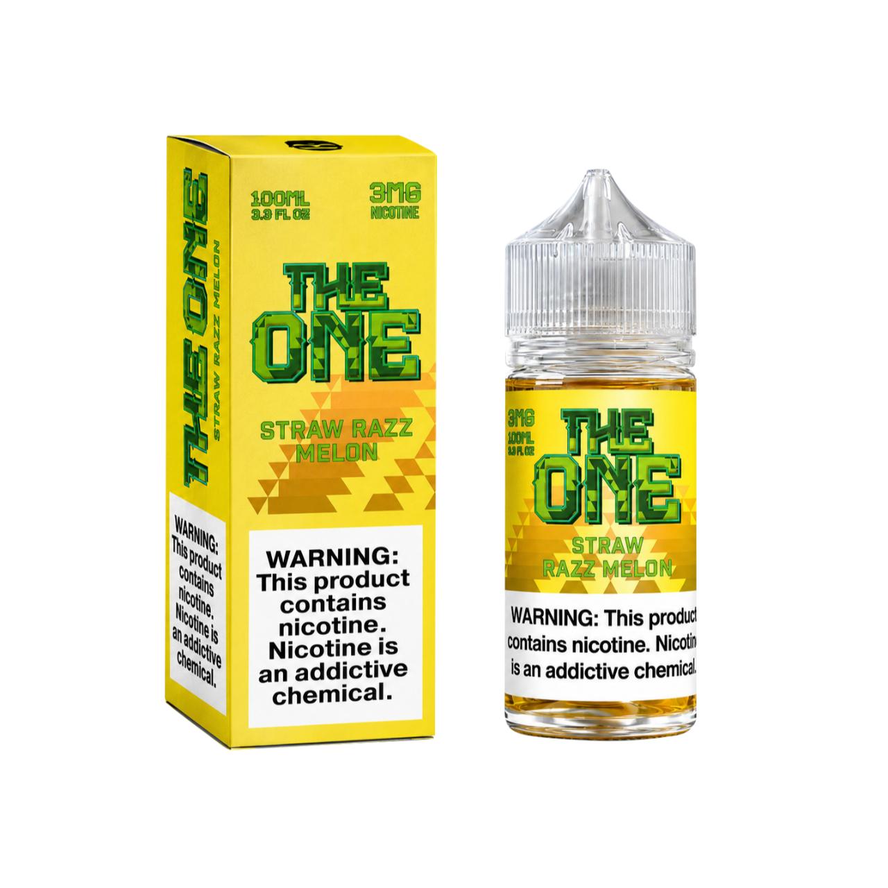 The One Straw Razz Melon 100ml E-Juice 3mg The One Straw Razz Melon 100ml E-Juice 3mg
