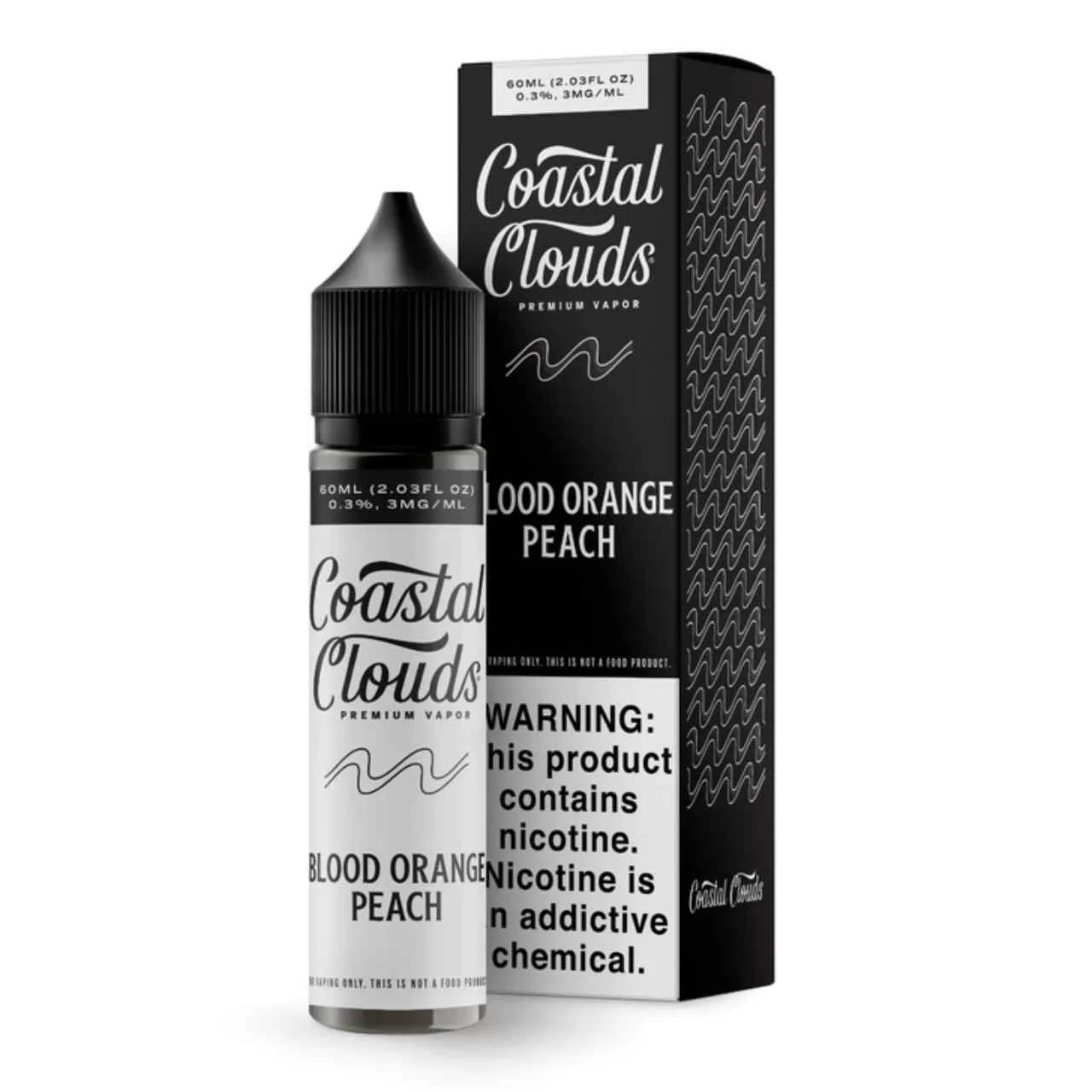 Coastal Clouds Blood Orange Peach 60ml E-Juice Coastal Clouds Blood Orange Peach 60ml E-Juice
