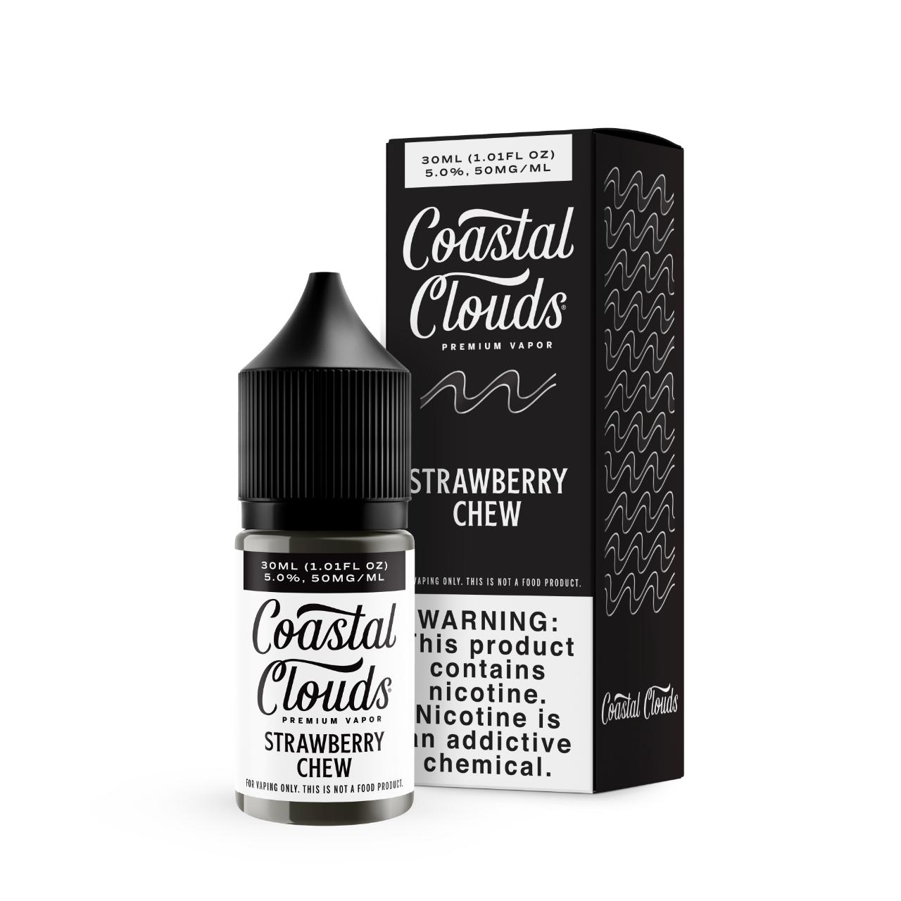 Coastal Clouds Strawberry Chew 30ml Salt E-Juice Coastal Clouds Strawberry Chew 30ml Salt E-Juice