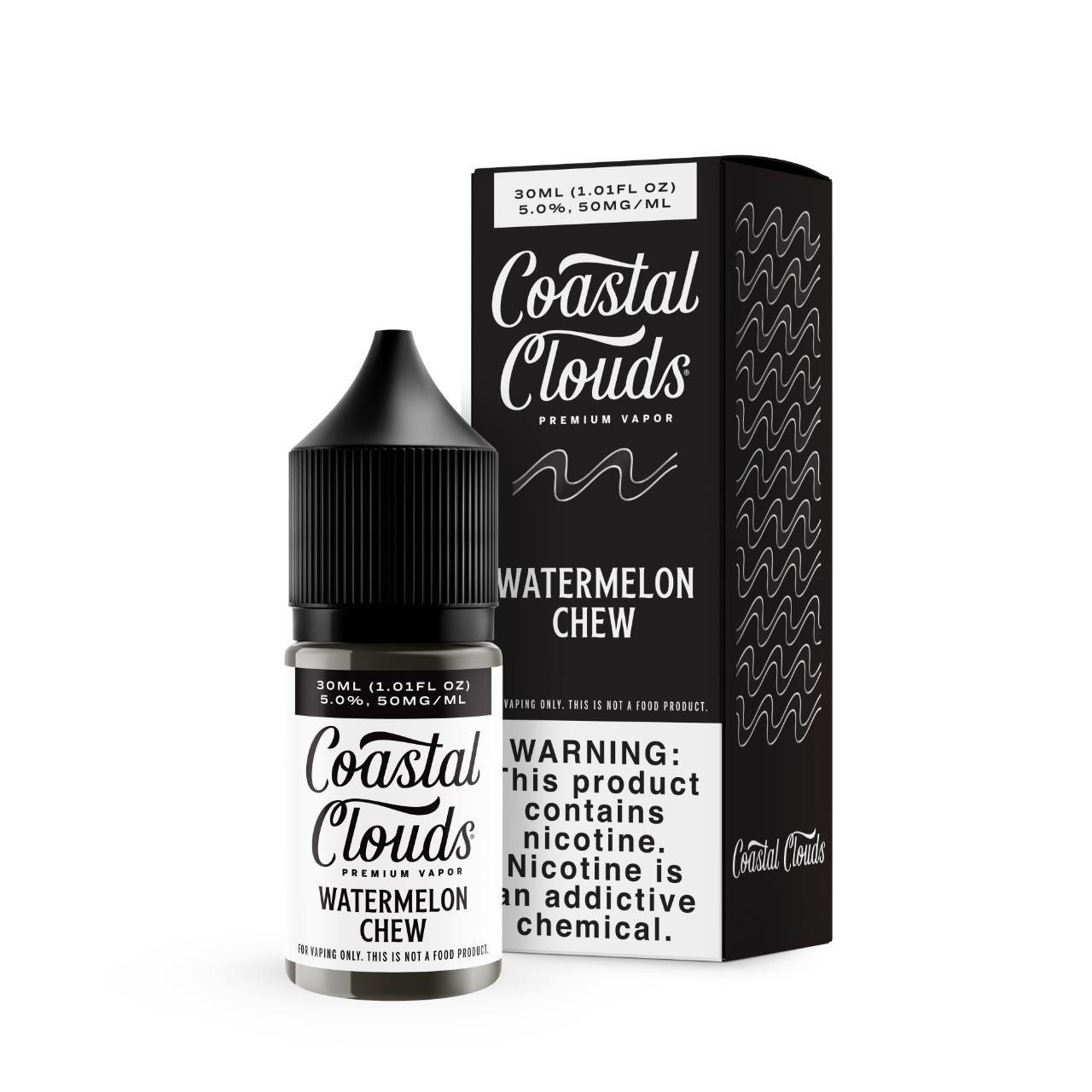 Coastal Clouds Watermelon Chew 30ml Salt E-Juice Coastal Clouds Watermelon Chew 30ml Salt E-Juice