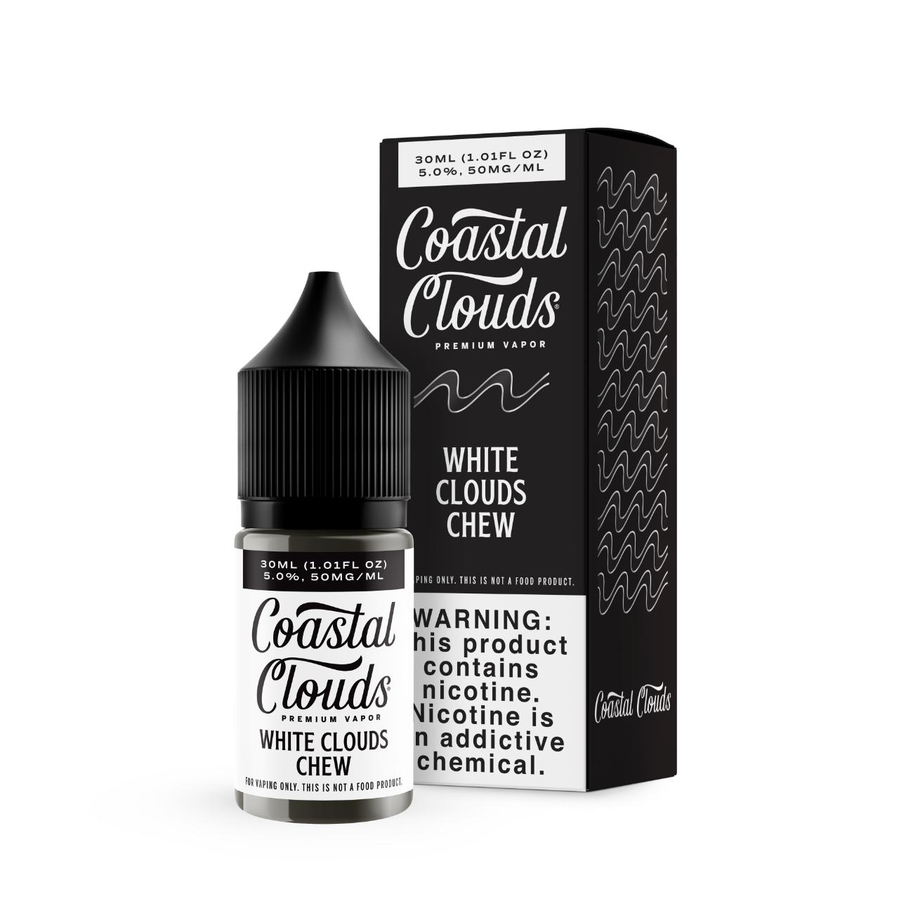 Coastal Clouds White Clouds Chew 30ml Salt E-Juice Coastal Clouds White Clouds Chew 30ml Salt E-Juice