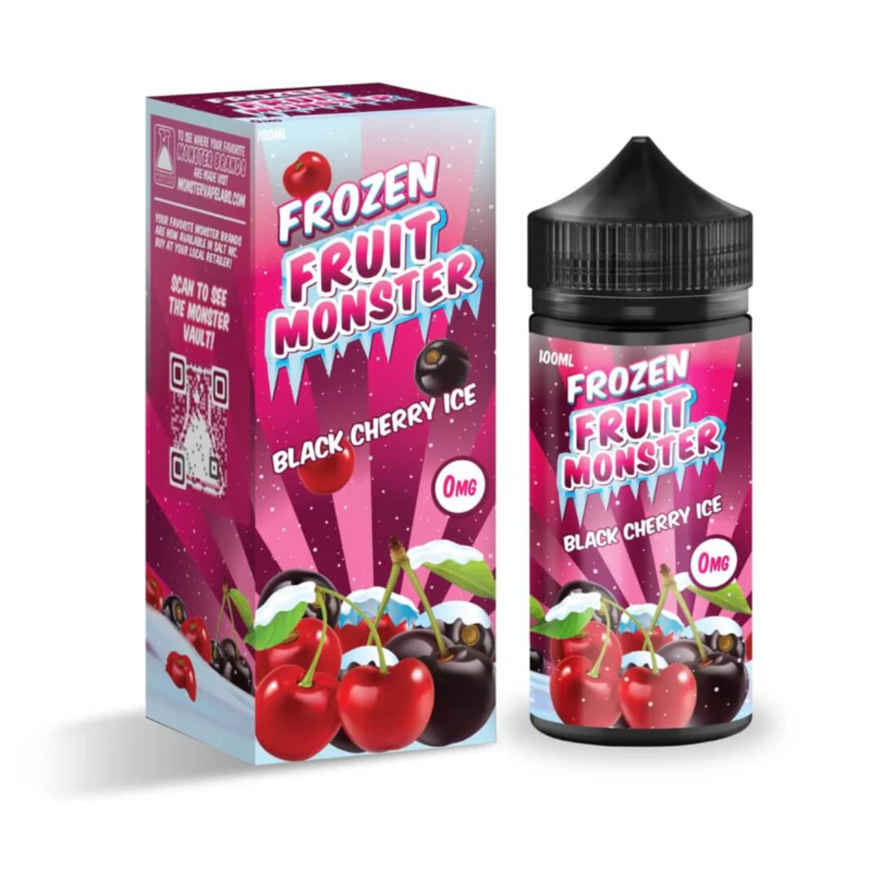 Frozen Fruit Monster Black Cherry 100ml E-Juice