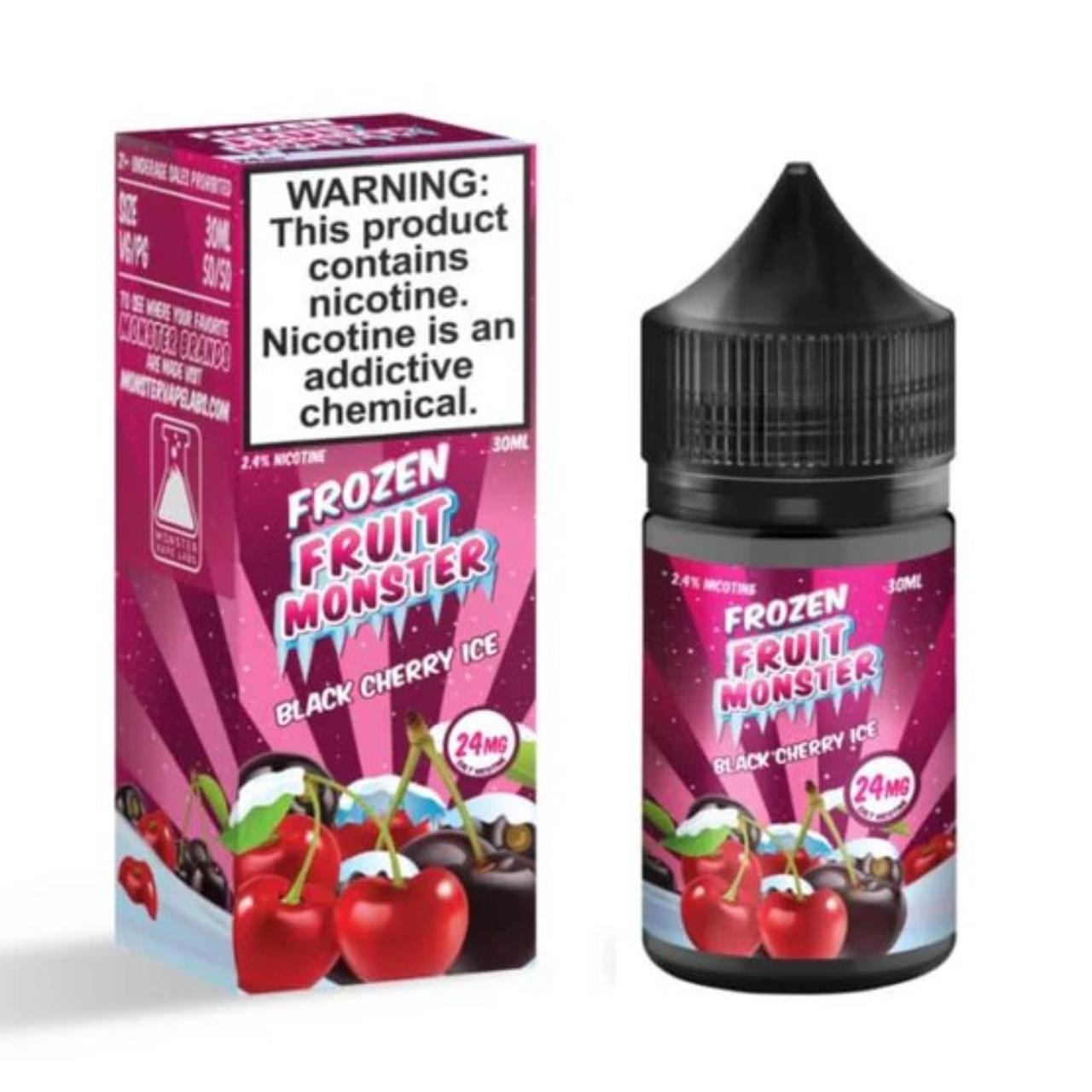 Frozen Fruit Monster Black Cherry Salt 30ml E-Juice Frozen Fruit Monster Black Cherry Salt 30ml E-Juice