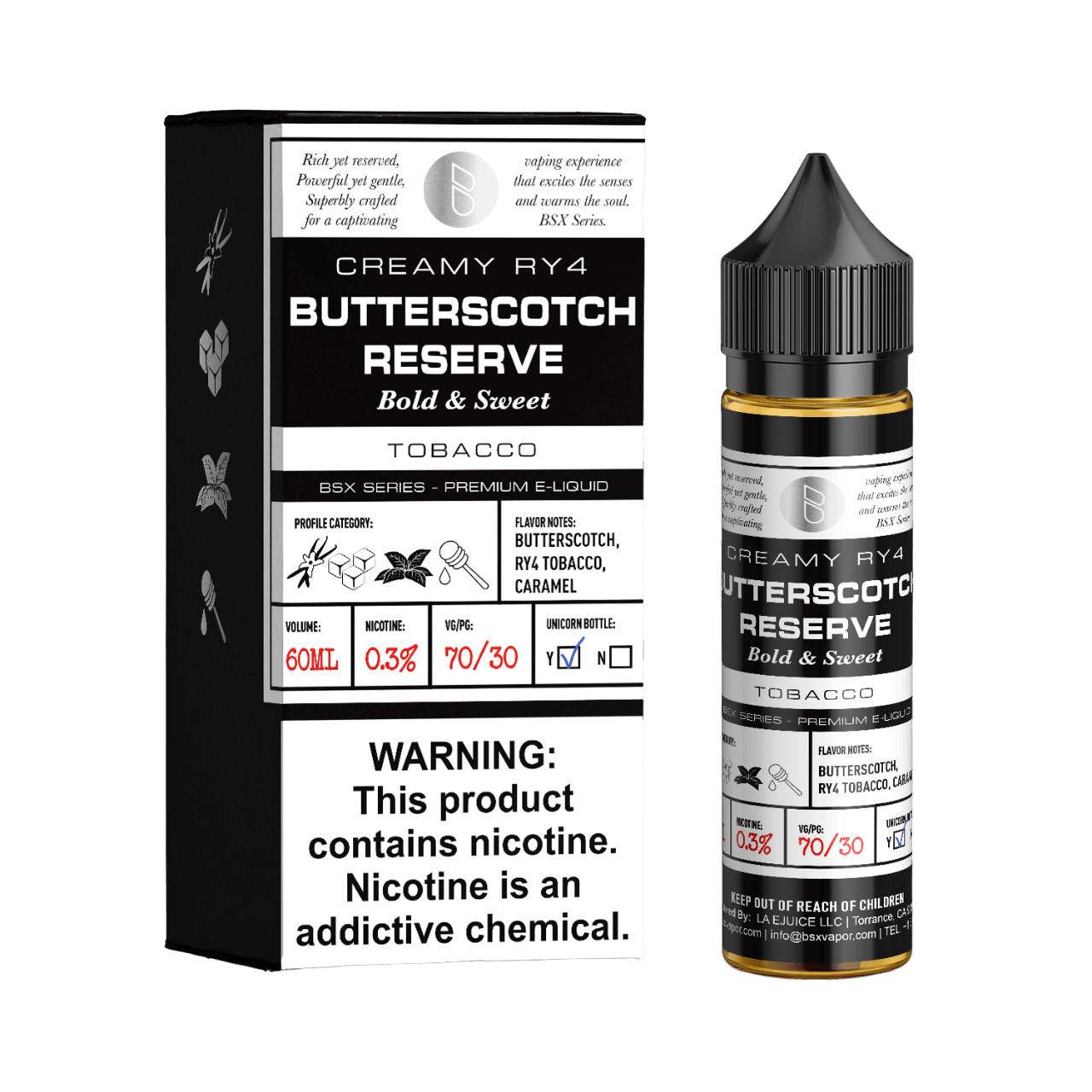 Glas Butterscotch Grand Reserve 60ml E-Juice