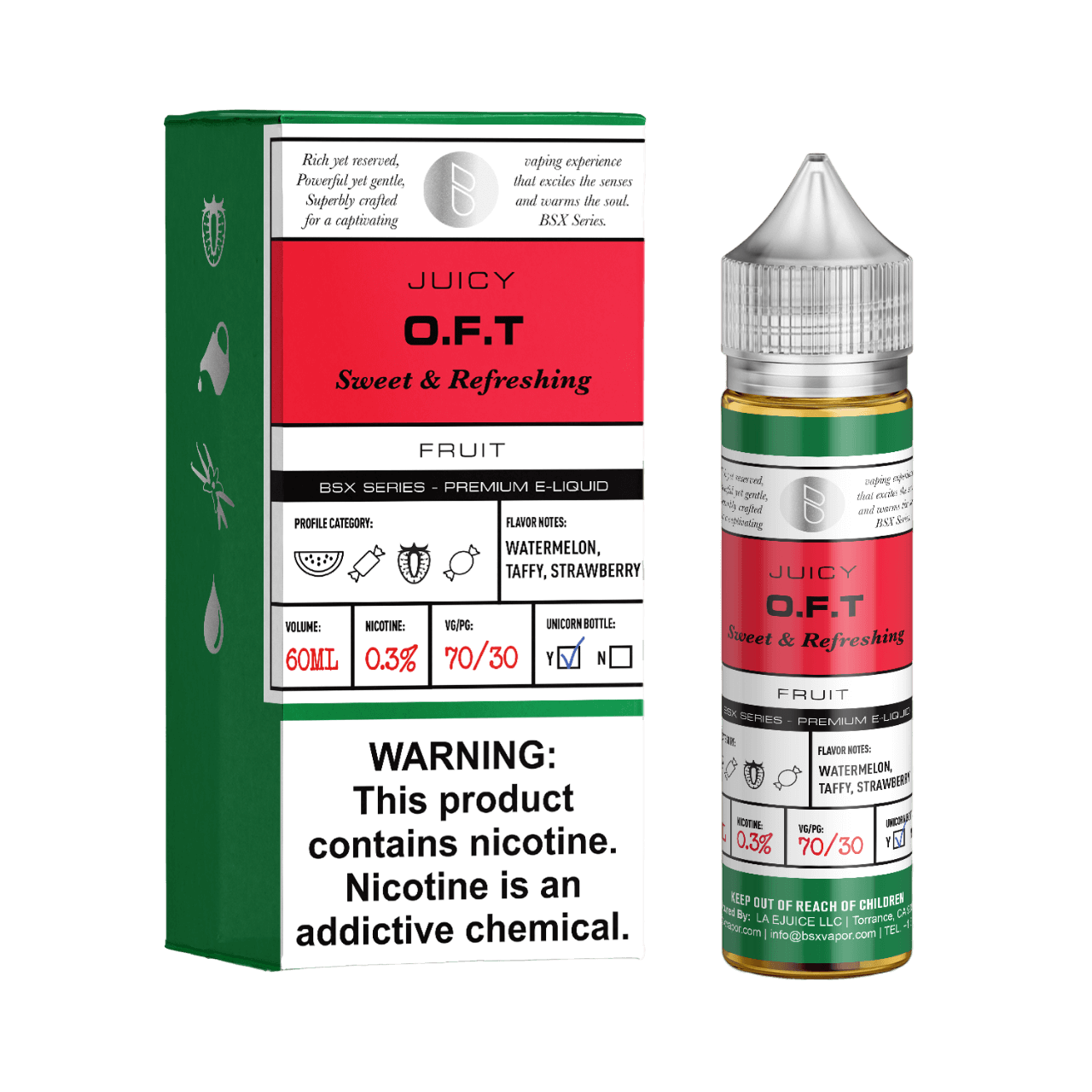 Glas OFT 60ml E-Juice