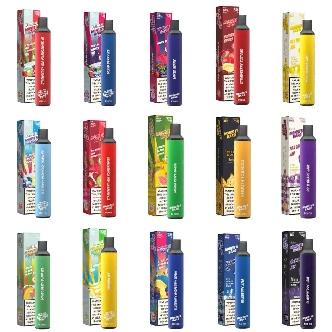 Monster_Bar_XL_3500_Puff_Disposable Monster Bar XL 3500 Puff Disposable