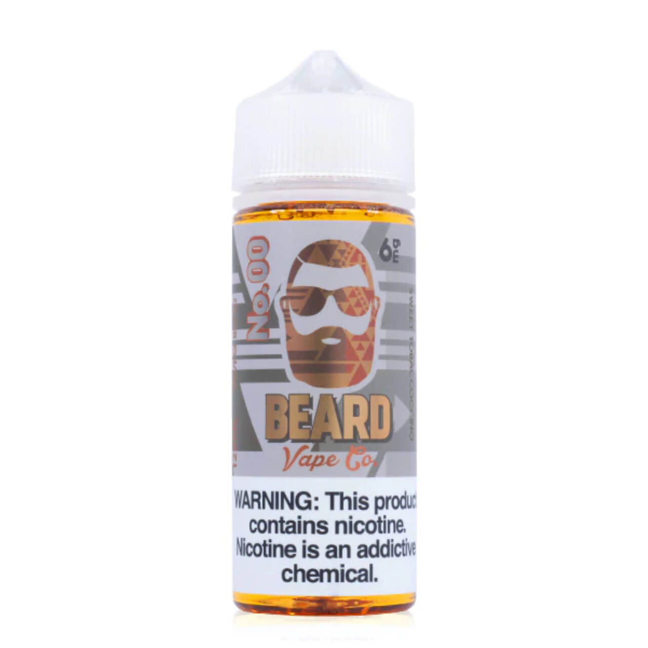 Beard Vape No.00 120ml E-Juice 6mg Beard Vape No.00 120ml E-Juice 6mg