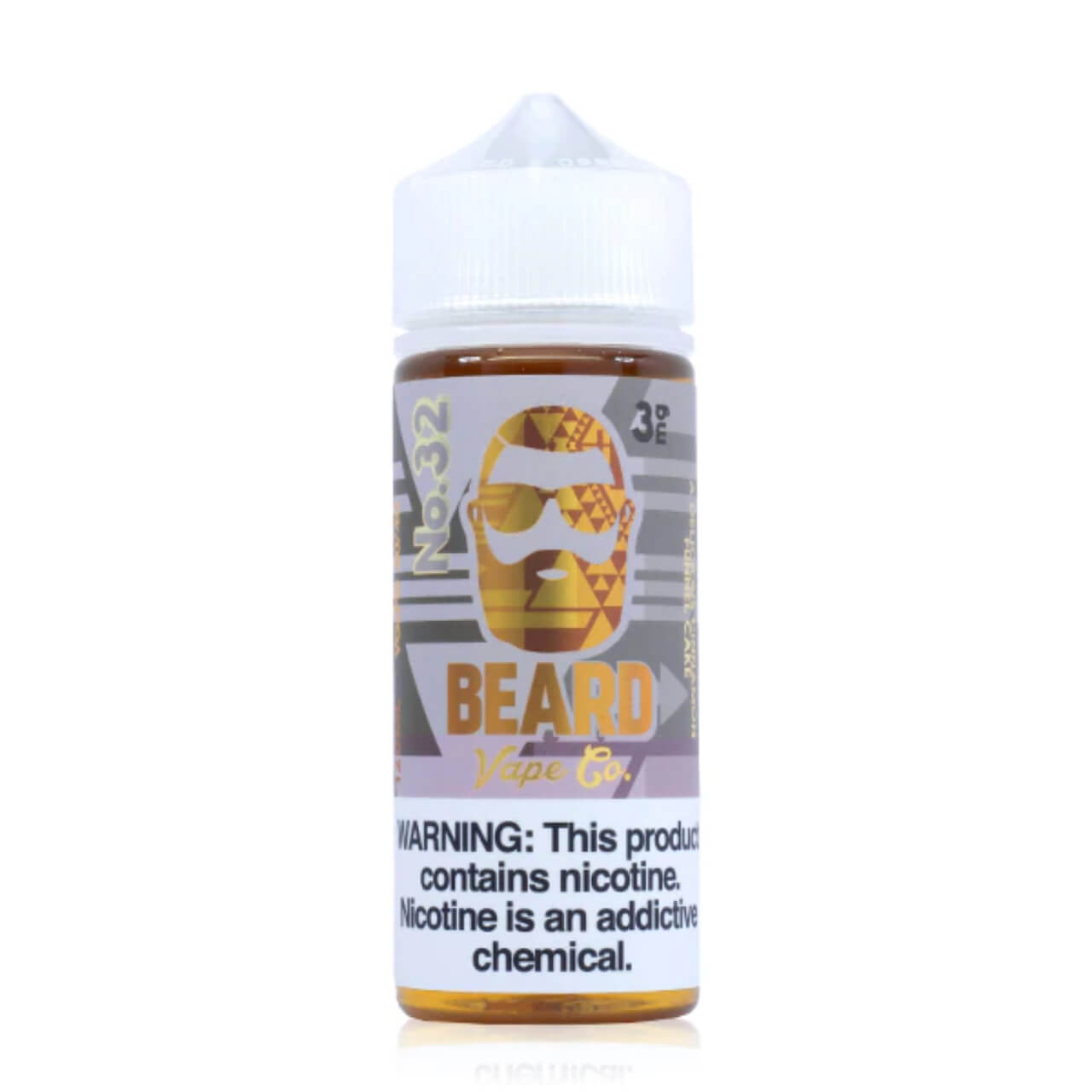 Beard Vape No.32 120ml E-Juice 3MG Beard Vape No.32 120ml E-Juice 3MG