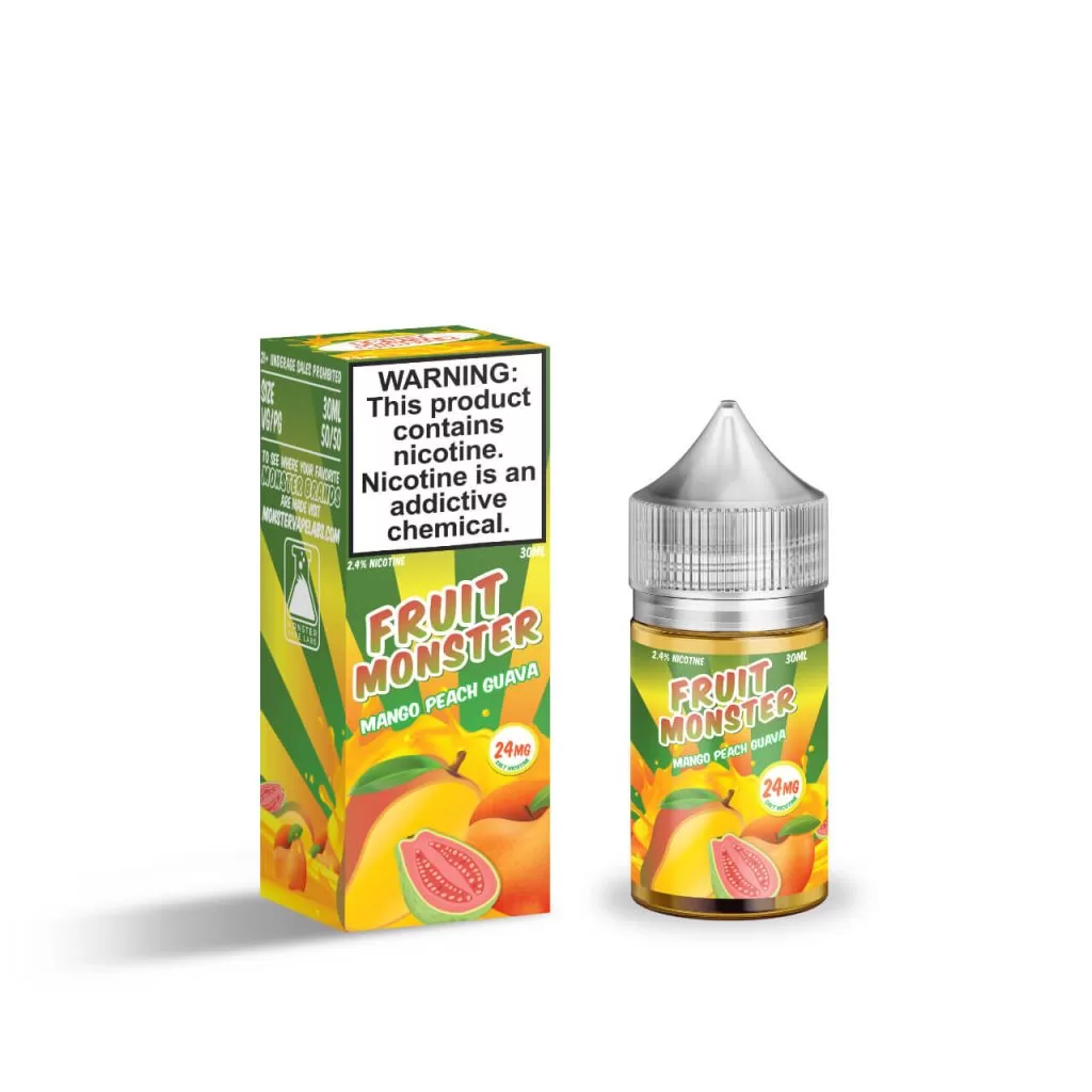 Fruit Monster Mango Peach Guava Salt 30ml E-Juice