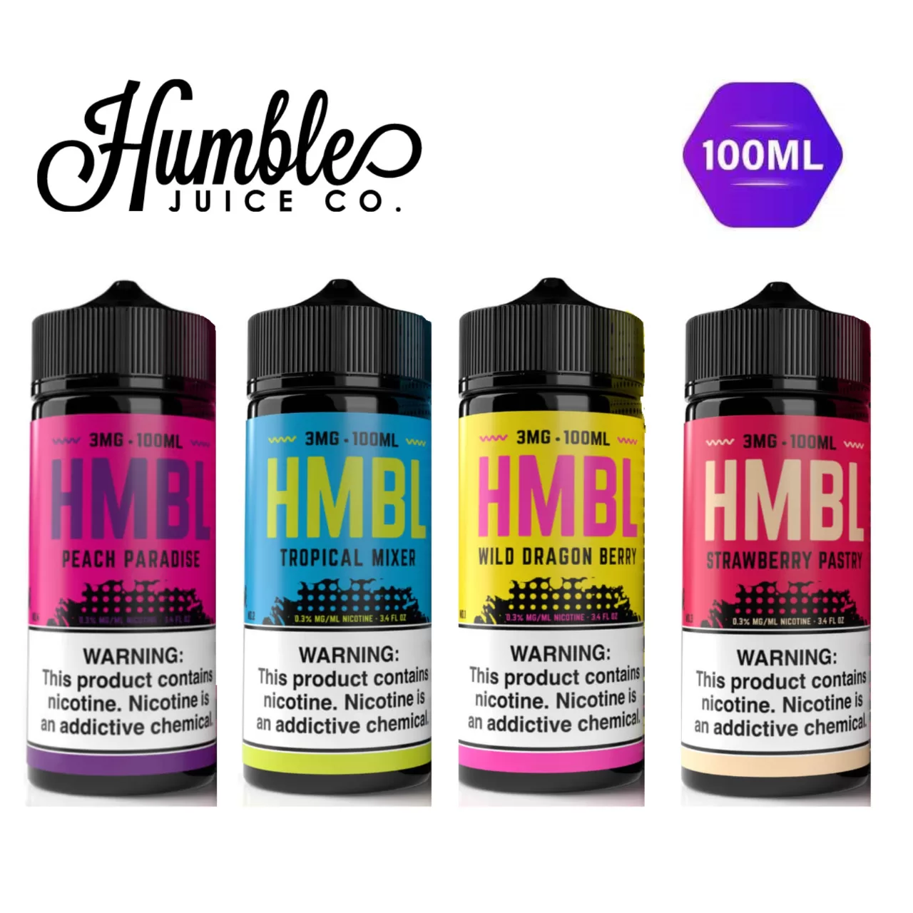 HMBL E-Juice Collection (100ml)