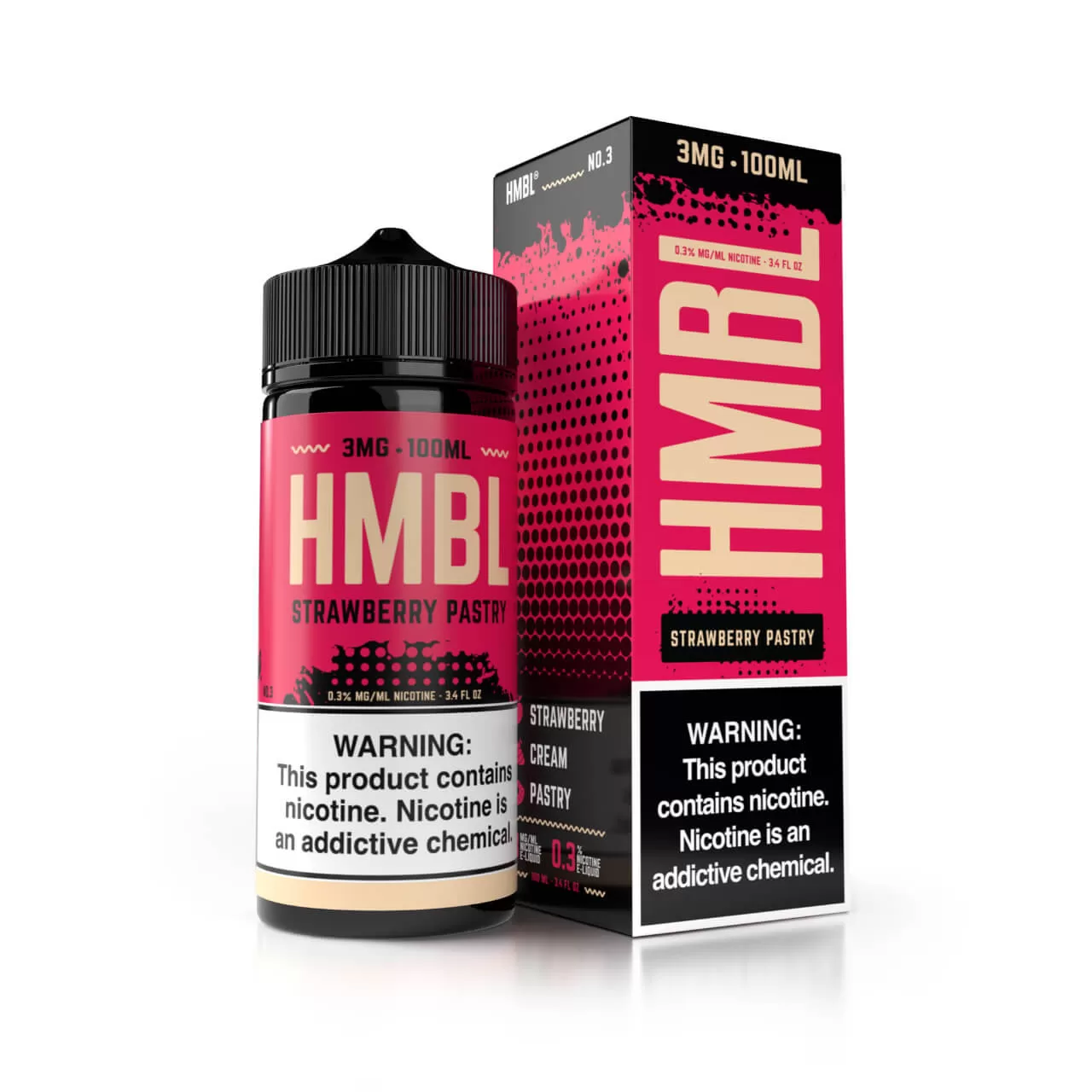 HMBL Strawberry Pastry 100ml E-Juice