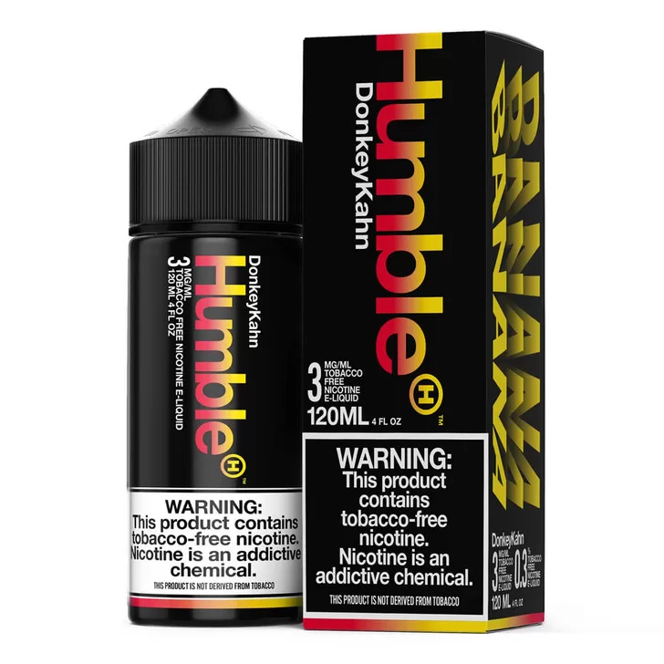Humble Donkey Kahn 120ml Tobacco Free Nicotine E-Juice Humble Donkey Kahn 120ml Tobacco Free Nicotine E-Juice