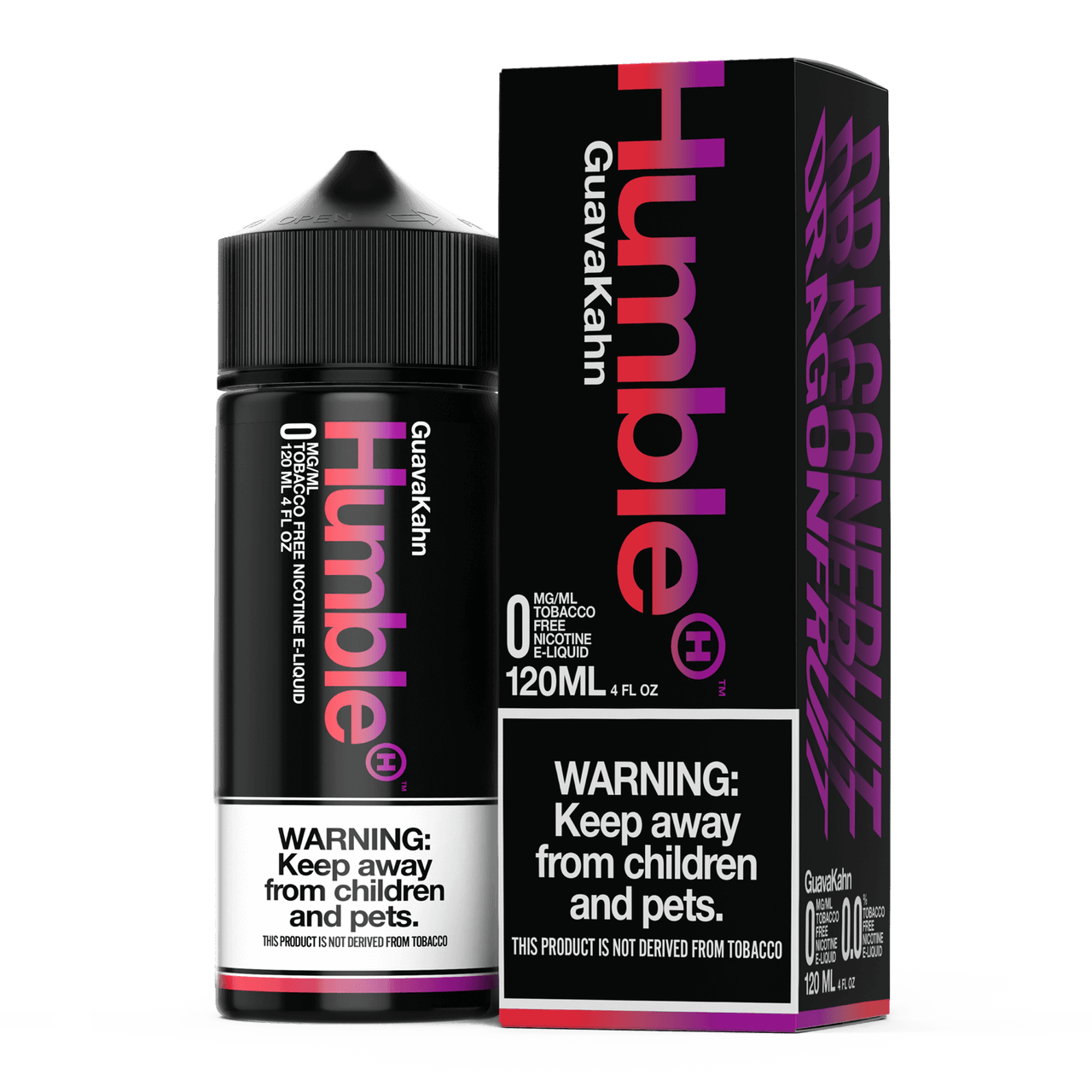 Humble Guava Kahn 120ml Tobacco Free Nicotine E-Juice Humble Guava Kahn 120ml Tobacco Free Nicotine E-Juice