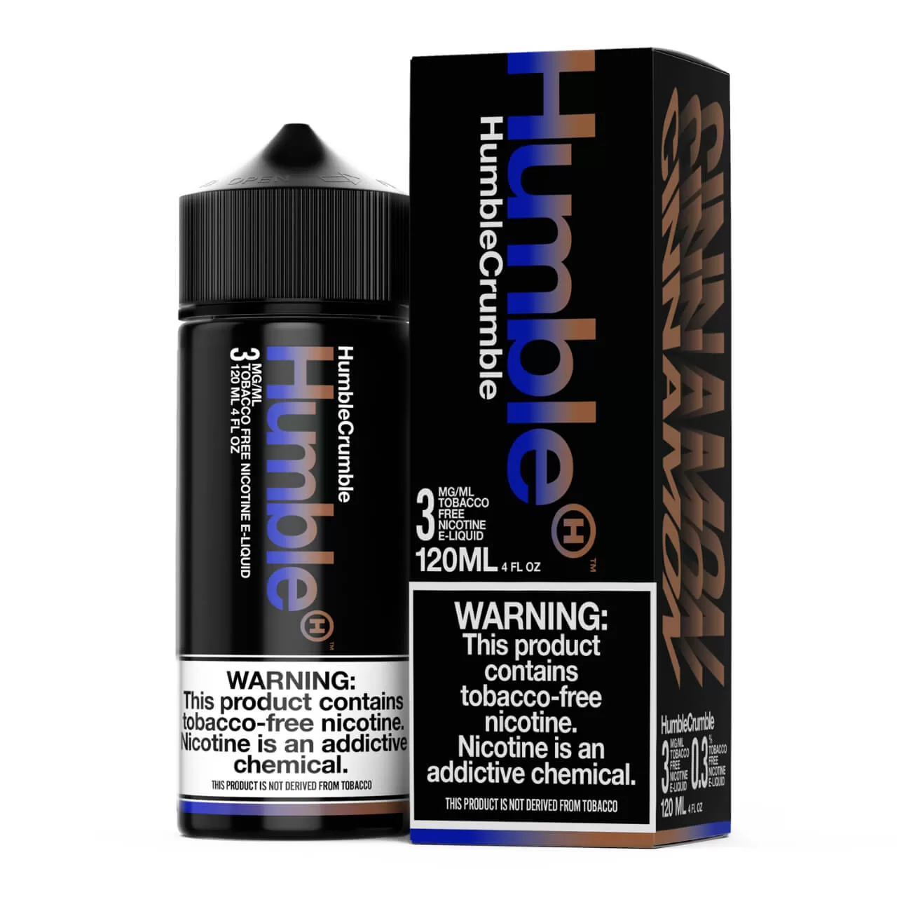 Humble Humble Crumble 120ml Tobacco Free Nicotine E-Juice Humble Humble Crumble 120ml Tobacco Free Nicotine E-Juice