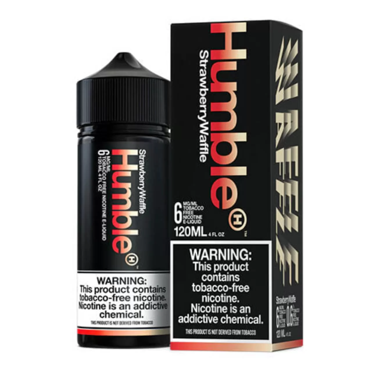 Humble Strawberry Waffle 120ml Tobacco Free Nicotine E-Juice Humble Strawberry Waffle 120ml Tobacco Free Nicotine E-Juice
