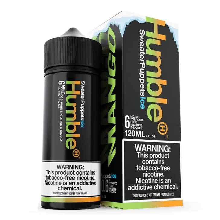 Humble Sweater Puppets Ice 120ml Tobacco Free Nicotine E-Juice Humble Sweater Puppets Ice 120ml Tobacco Free Nicotine E-Juice