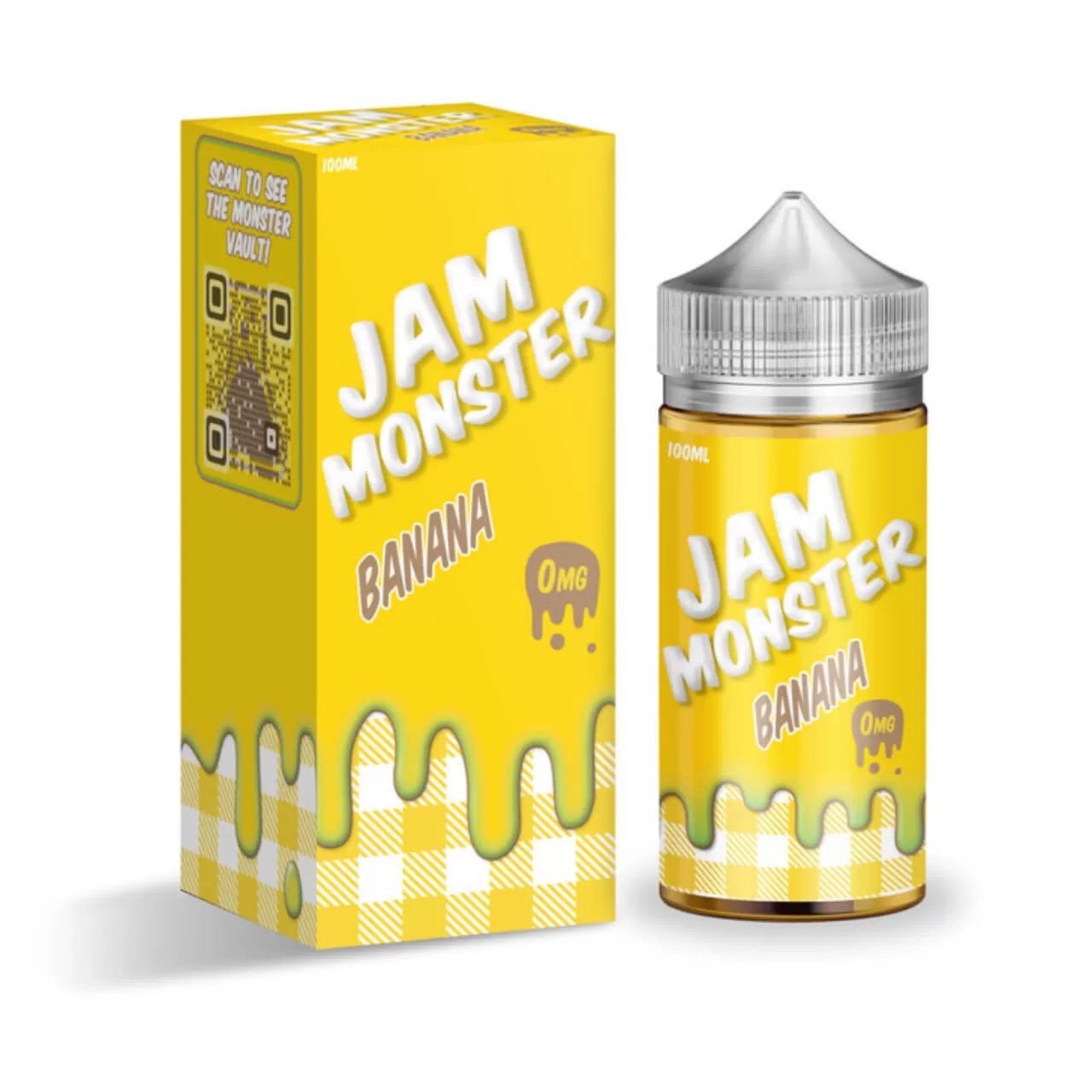 Jam Monster Banana 100ml E-Juice Jam Monster Banana 100ml E-Juice