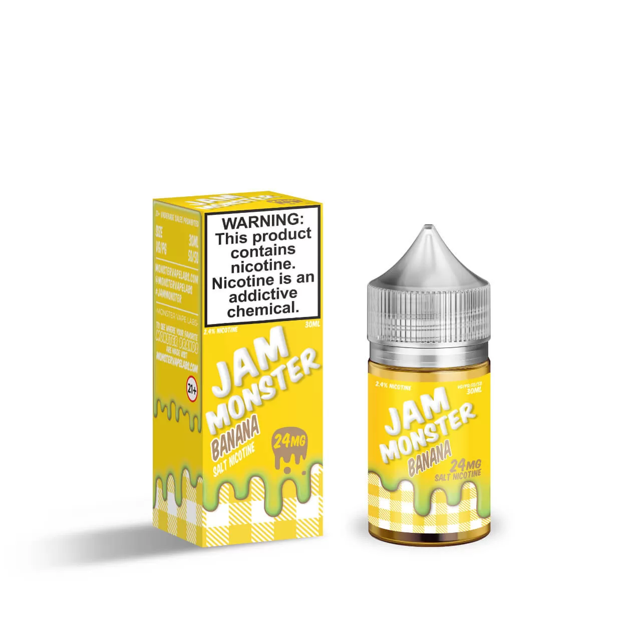 Jam Monster Banana Salt 30ml E-Juice
