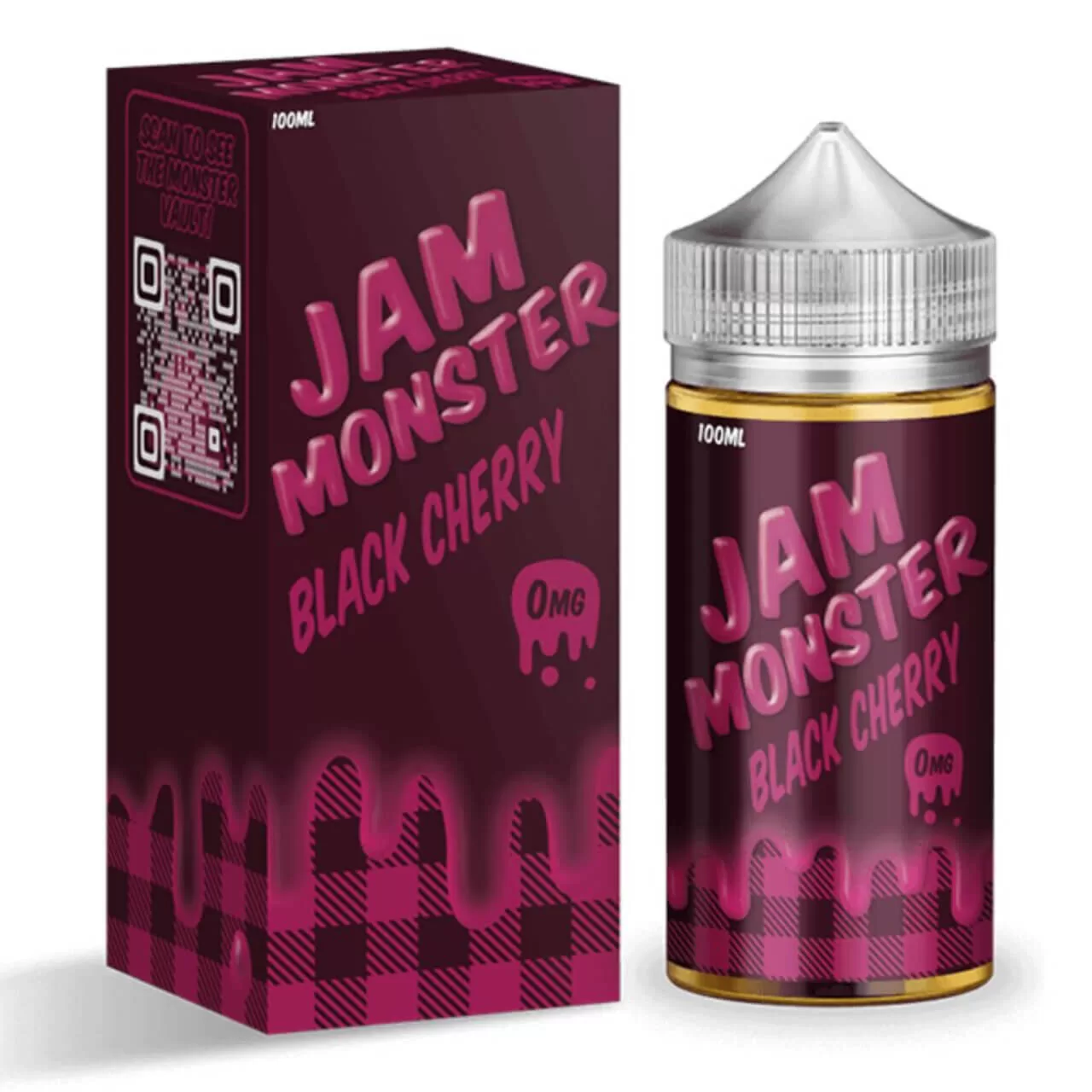 Jam Monster Black Cherry 100ml E-Juice Jam Monster Black Cherry 100ml E-Juice