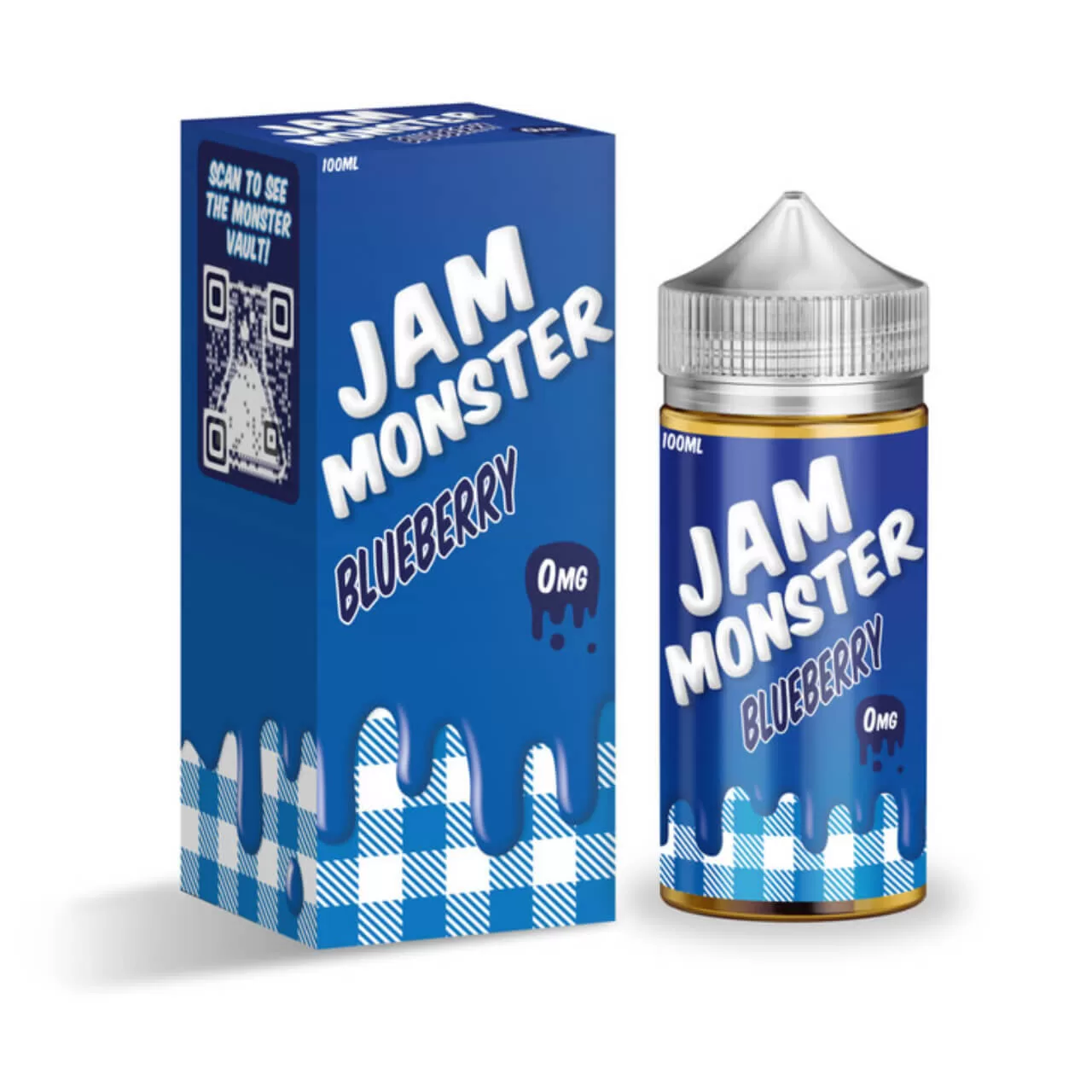 Jam Monster Blueberry 100ml E-Juice Jam Monster Blueberry 100ml E-Juice