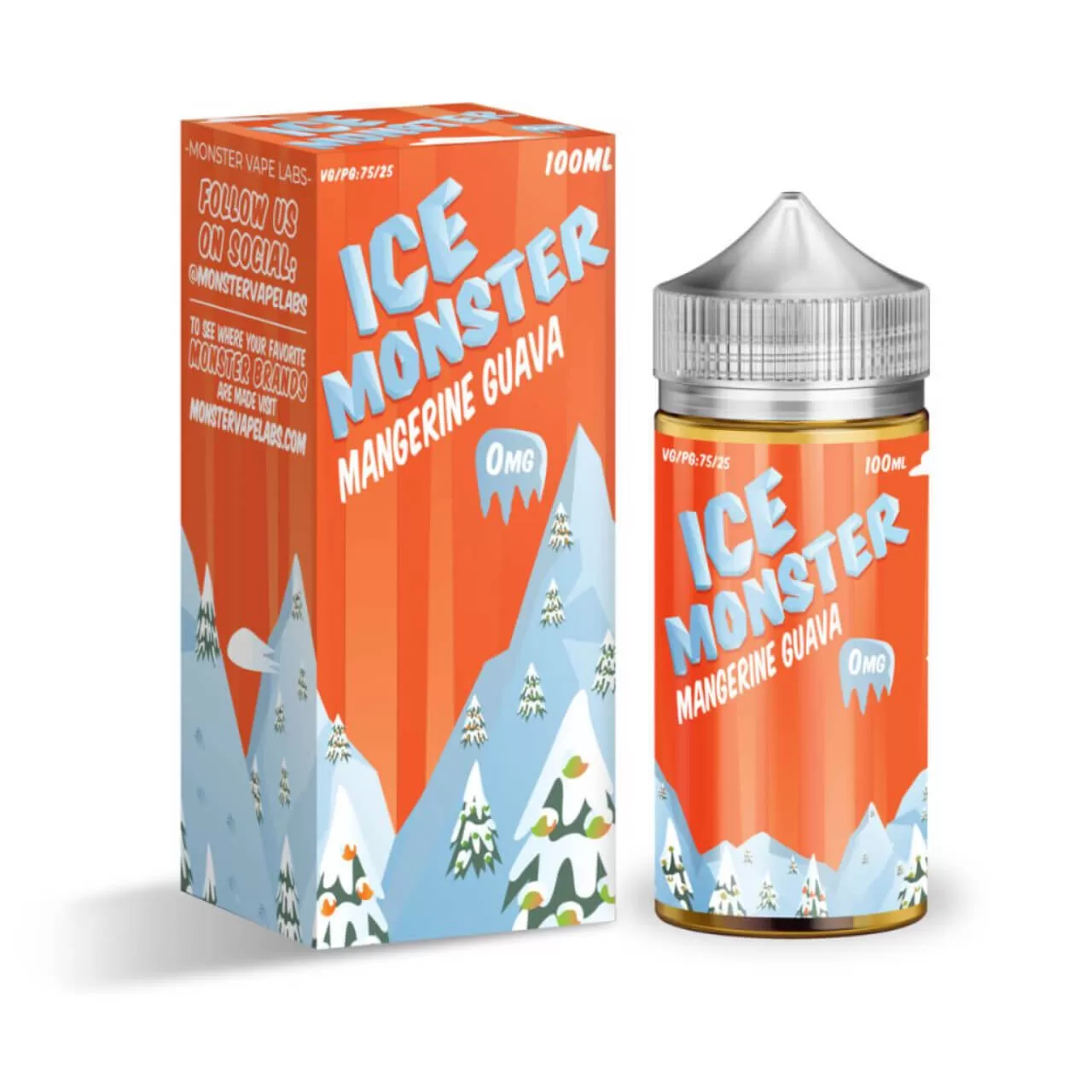 Jam Monster Ice Mangerine Guava 100ml E-Juice Jam Monster Ice Mangerine Guava 100ml E-Juice