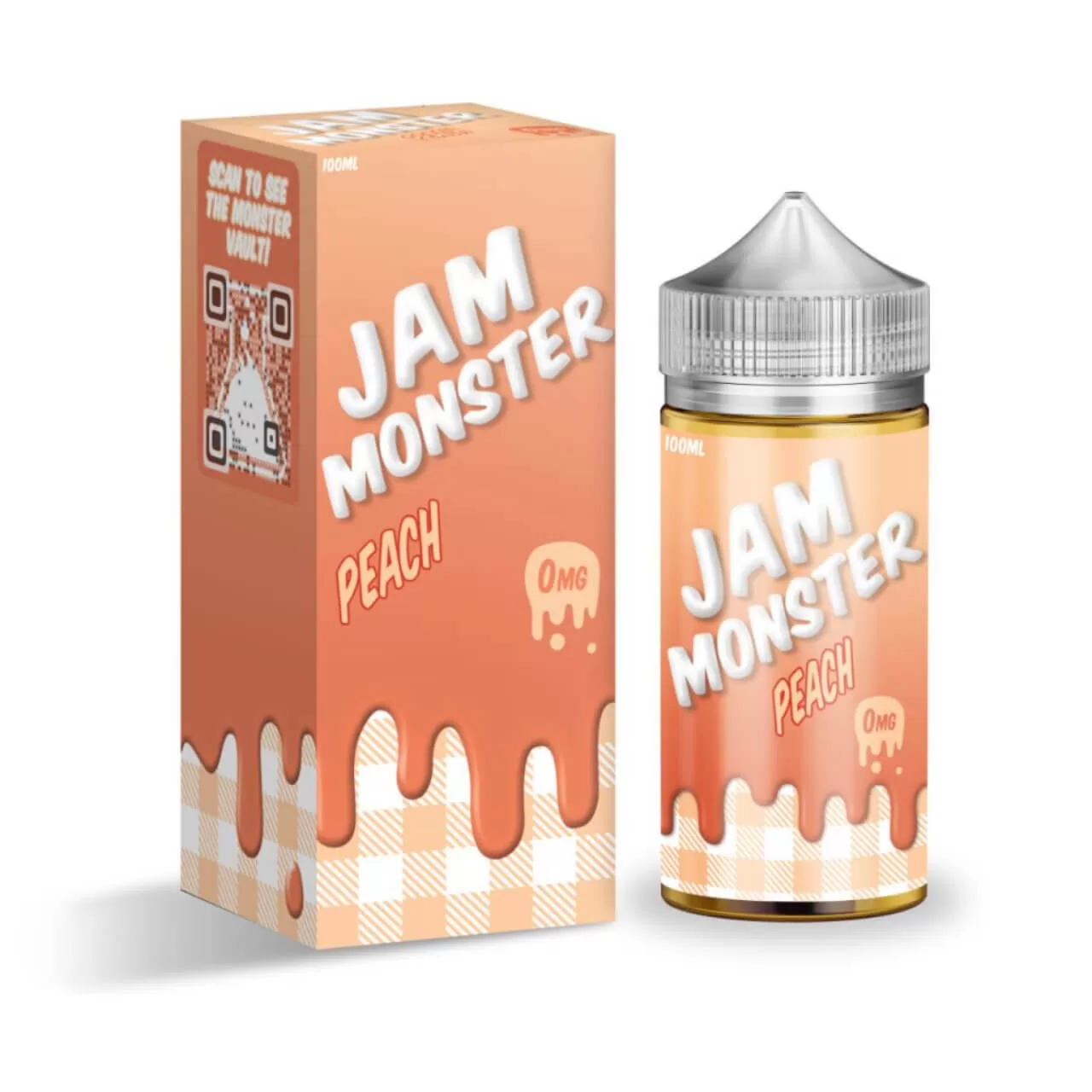 Jam Monster Peach 100ml E-Juice Jam Monster Peach 100ml E-Juice