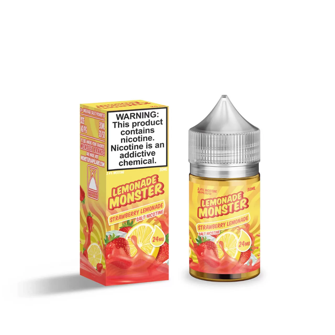 Lemonade Monster Strawberry Lemonade Salt 30ml E-Juice Lemonade Monster Strawberry Lemonade Salt 30ml E-Juice