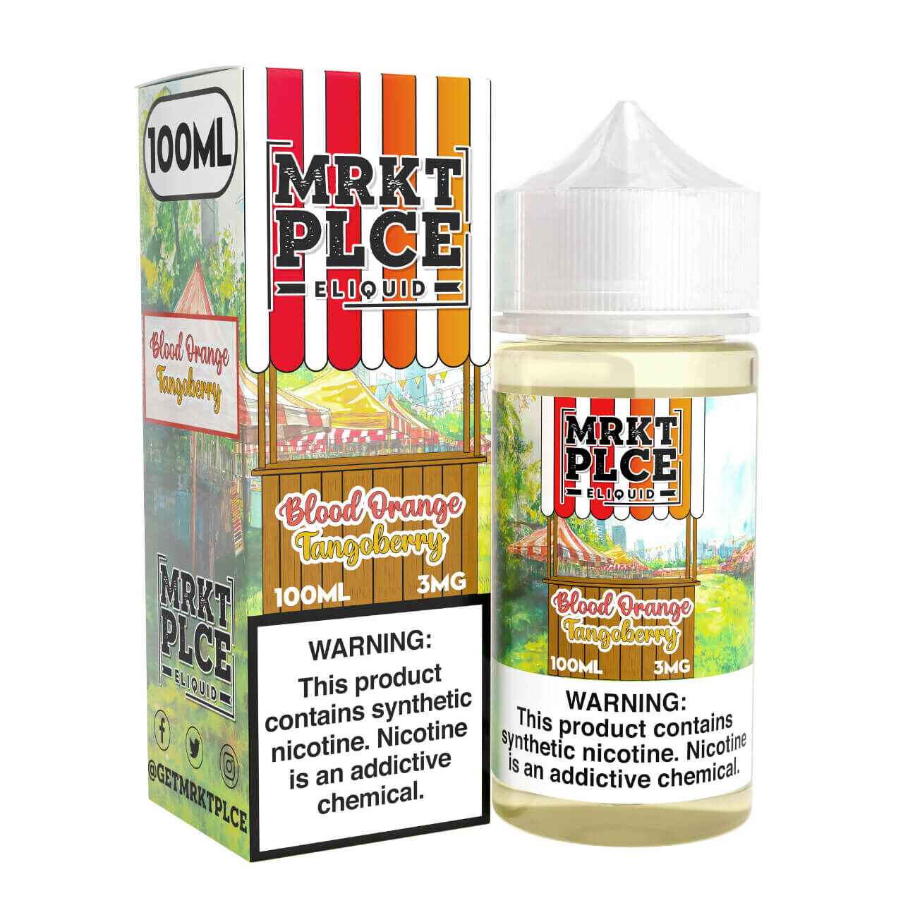 MRKTPLCE Blood Orange Tangoberry 100ml E-Juice MRKTPLCE Blood Orange Tangoberry 100ml E-Juice