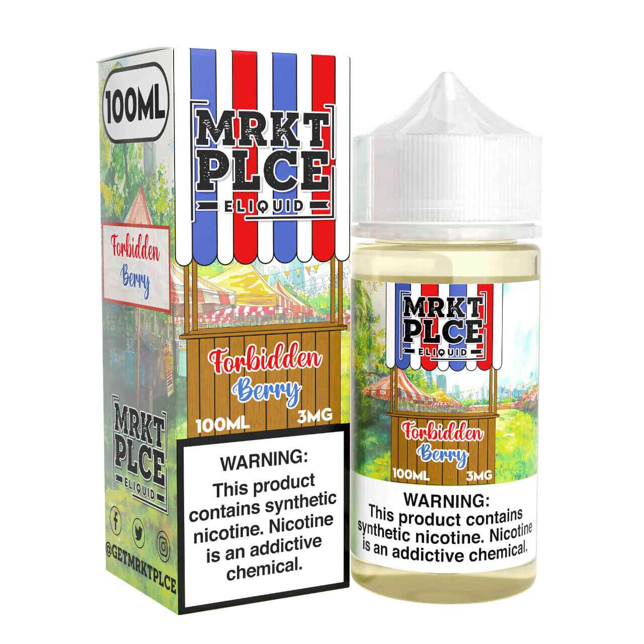 MRKTPLCE Forbidden Berry 100ml E-Juice MRKTPLCE Forbidden Berry 100ml E-Juice