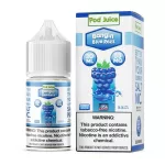 Pod Juice Salt Bangin' Blue Razz Tobacco Free Nicotine E-Juice 30ml