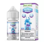 Pod Juice Salt Blue Razz Slushy Tobacco Free Nicotine E-Juice 30ml