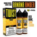 Twist E-Liquids E-Juice Banana Amber 3 MG