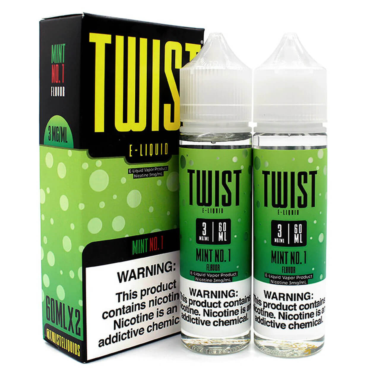 Twist E-Liquids E-Juice Mint No.1 3 MG Twist E-Liquids E-Juice Mint No.1 3 MG