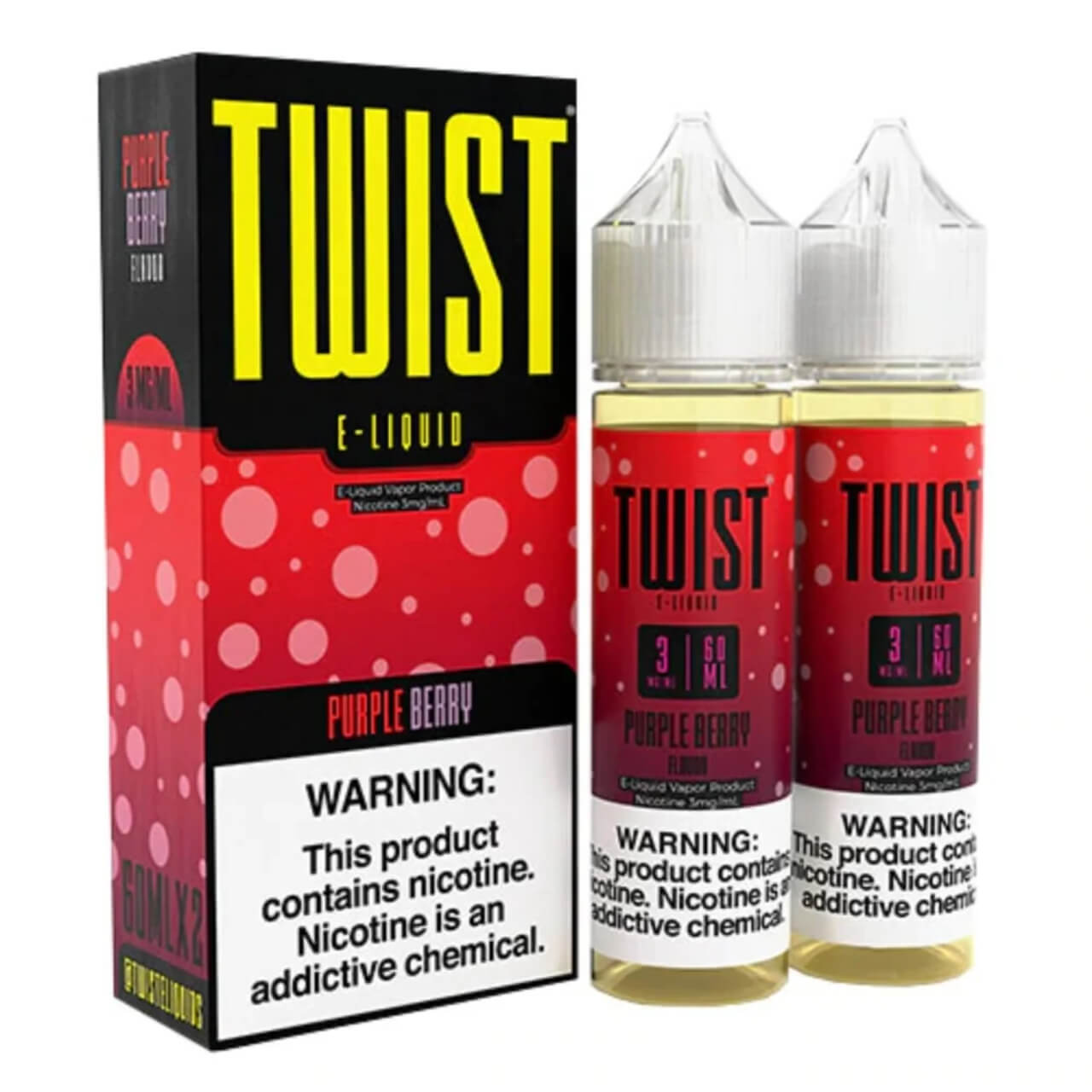Twist E-Liquids E-Juice Pom Berry Mix 3 MG Twist E-Liquids E-Juice Pom Berry Mix 3 MG