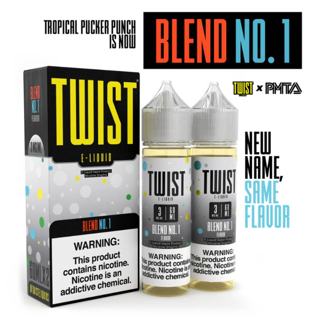 Twist E-Liquids E-Juice Tobacco Blend No.1 3 MG Twist E-Liquids E-Juice Tobacco Blend No.1 3 MG