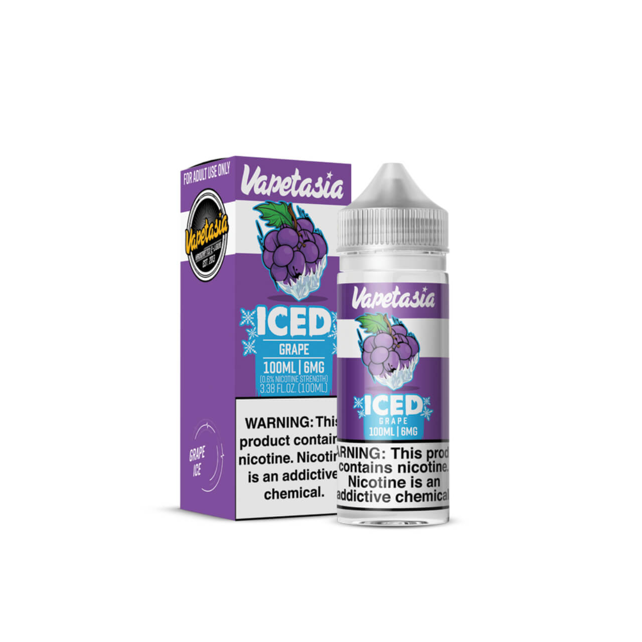 Vapetasia Killer Fruits Iced Grape 100ml Synthetic Nicotine E-Juice Vapetasia Killer Fruits Iced Grape 100ml Synthetic Nicotine E-Juice
