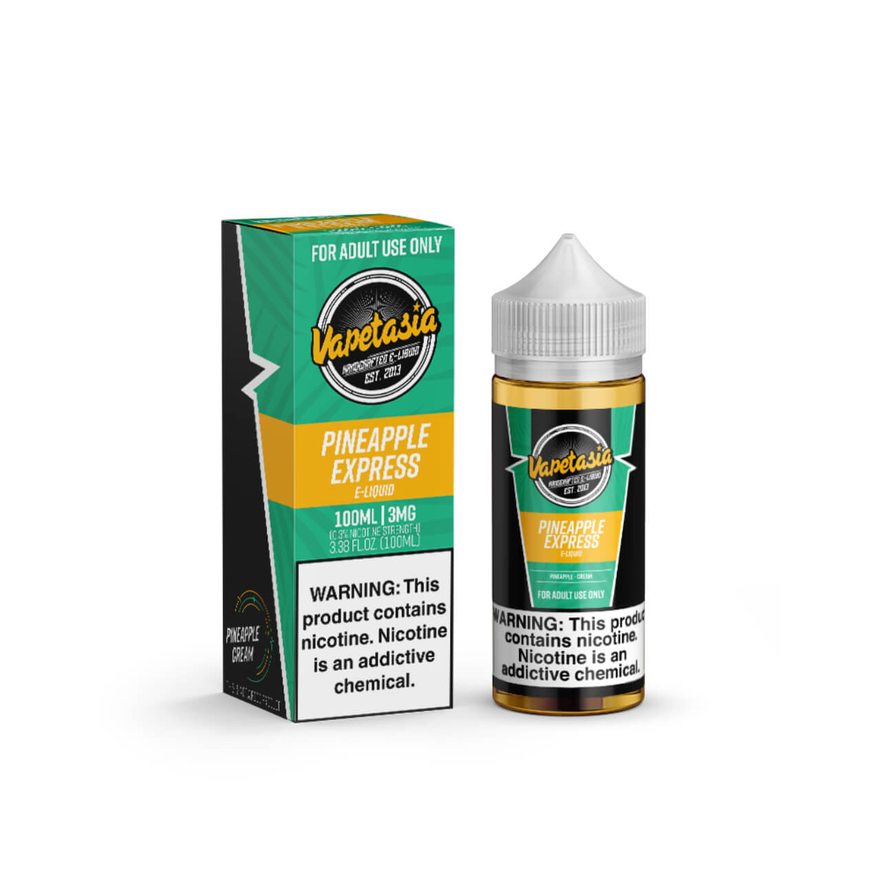 Vapetasia Pineapple Express 100ml E-Juice 3MG