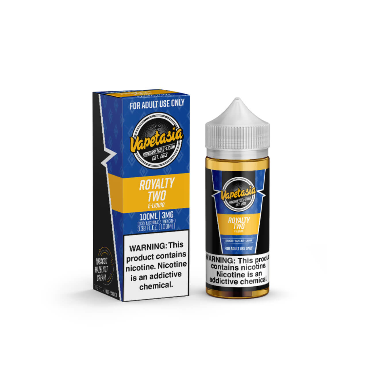 Vapetasia Royalty II 100ml E-Juice 3MG