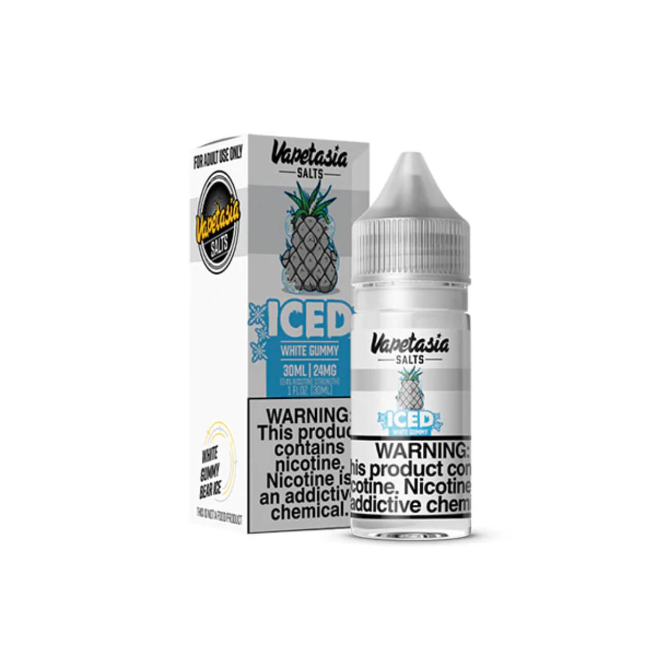 Vapetasia Salts Iced White Gummy 30ml Synthetic Nicotine E-Juice Vapetasia Salts Iced White Gummy 30ml Synthetic Nicotine E-Juice