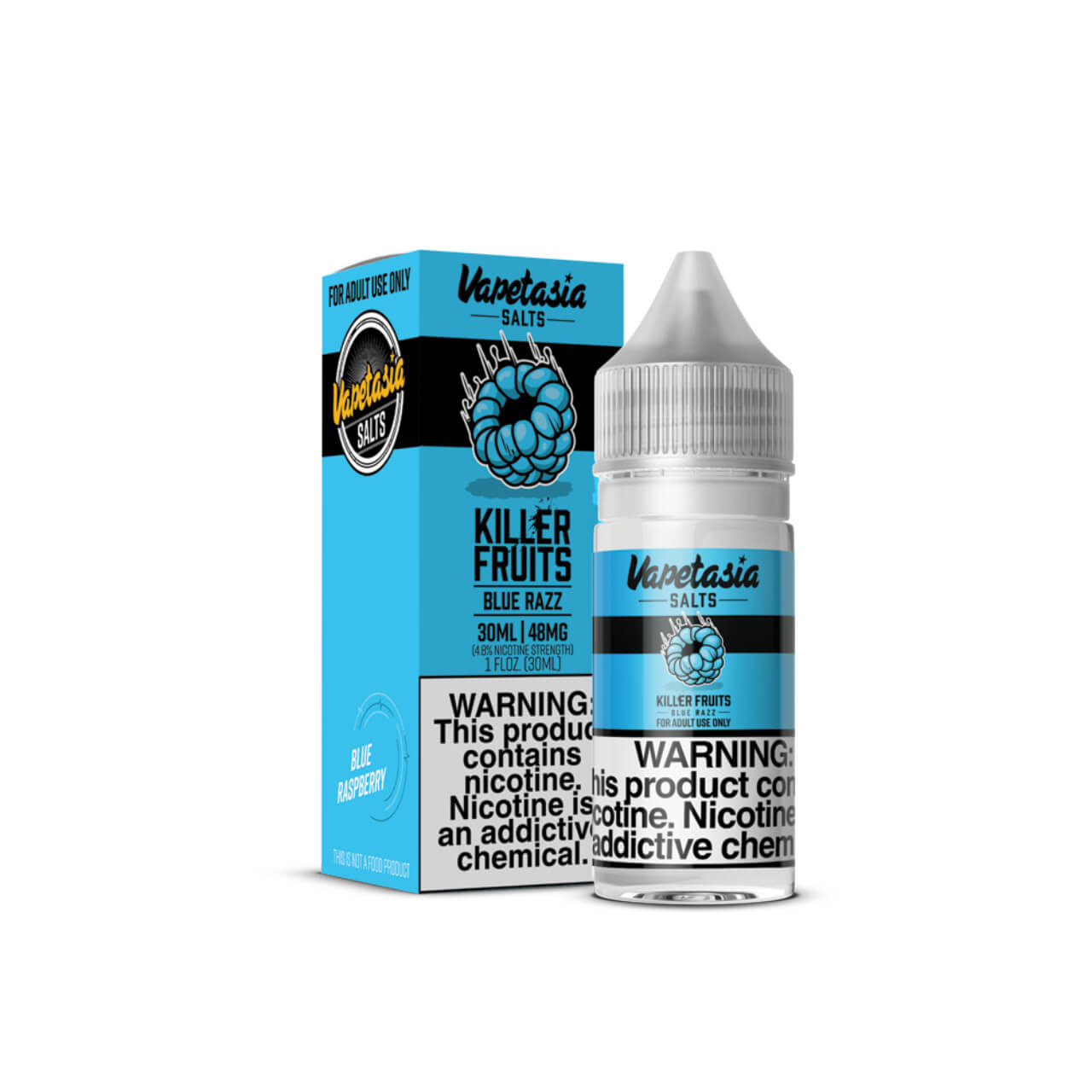 Vapetasia Salts Killer Fruits Blue Razz 30ml Synthetic Nicotine E-Juice Vapetasia Salts Killer Fruits Blue Razz 30ml Synthetic Nicotine E-Juice