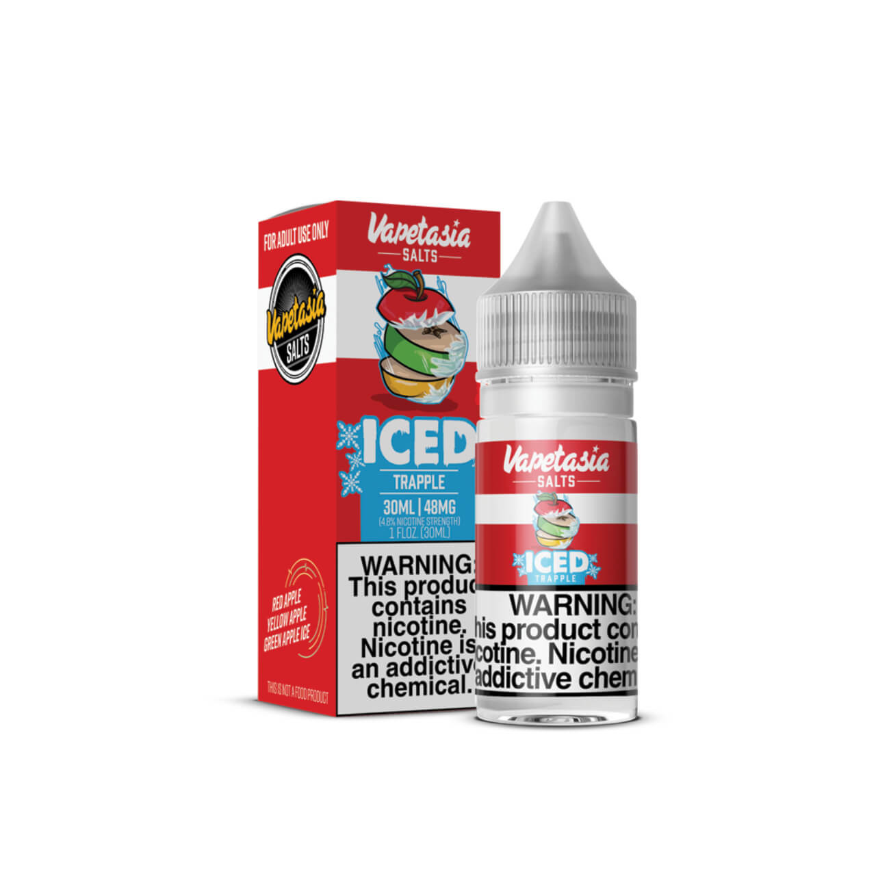 Vapetasia Salts Killer Fruits Iced Trapple 30ml Synthetic Nicotine E-Juice Vapetasia Salts Killer Fruits Iced Trapple 30ml Synthetic Nicotine E-Juice