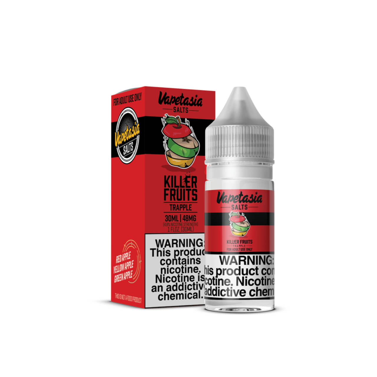 Vapetasia Salts Killer Fruits Trapple 30ml Synthetic Nicotine E-Juice Vapetasia Salts Killer Fruits Trapple 30ml Synthetic Nicotine E-Juice