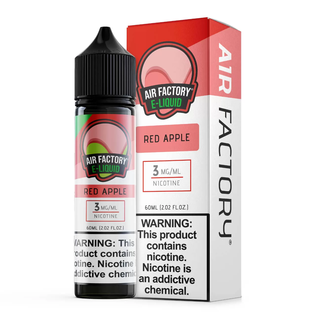 Air Factory Red Apple 60ml E-Juice Air Factory Red Apple 60ml E-Juice