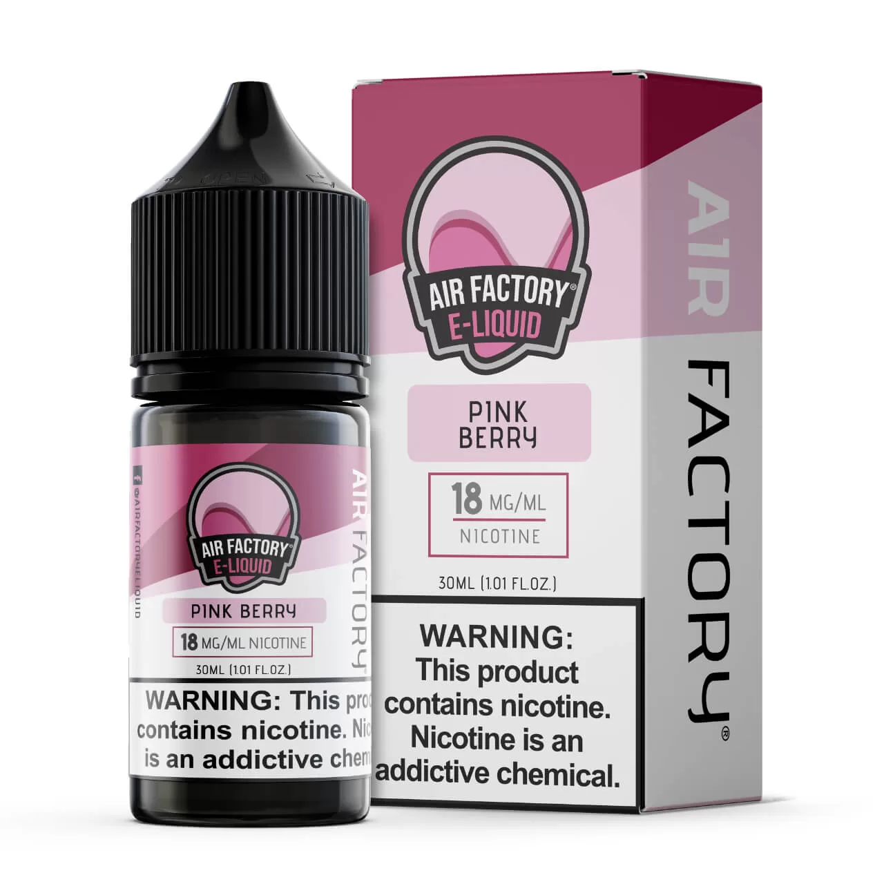 Air Factory Salt Pink Berry 30ml E-juice Air Factory Salt Pink Berry 30ml E-juice