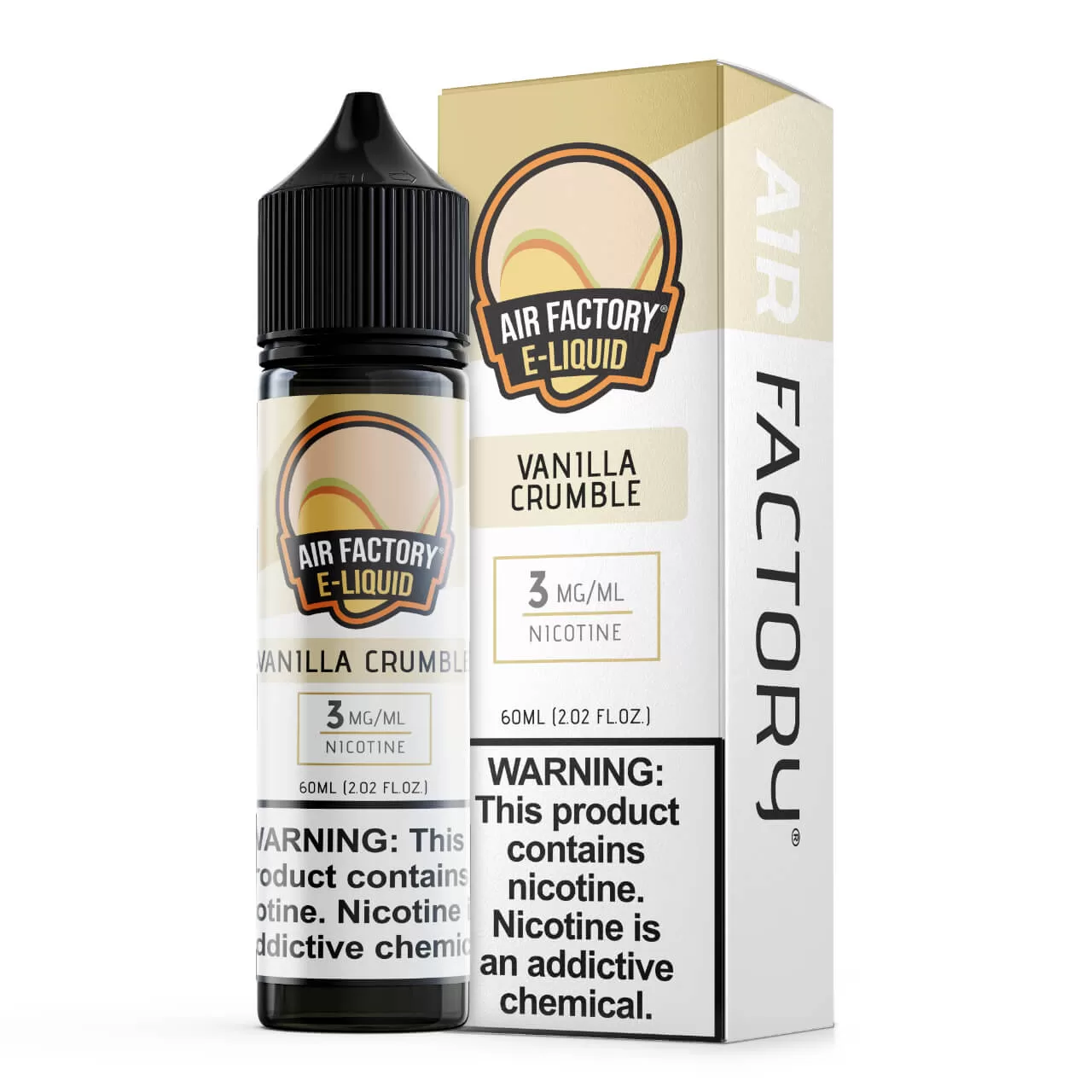 Air Factory Vanilla Crumble 60ml E-Juice Air Factory Vanilla Crumble 60ml E-Juice